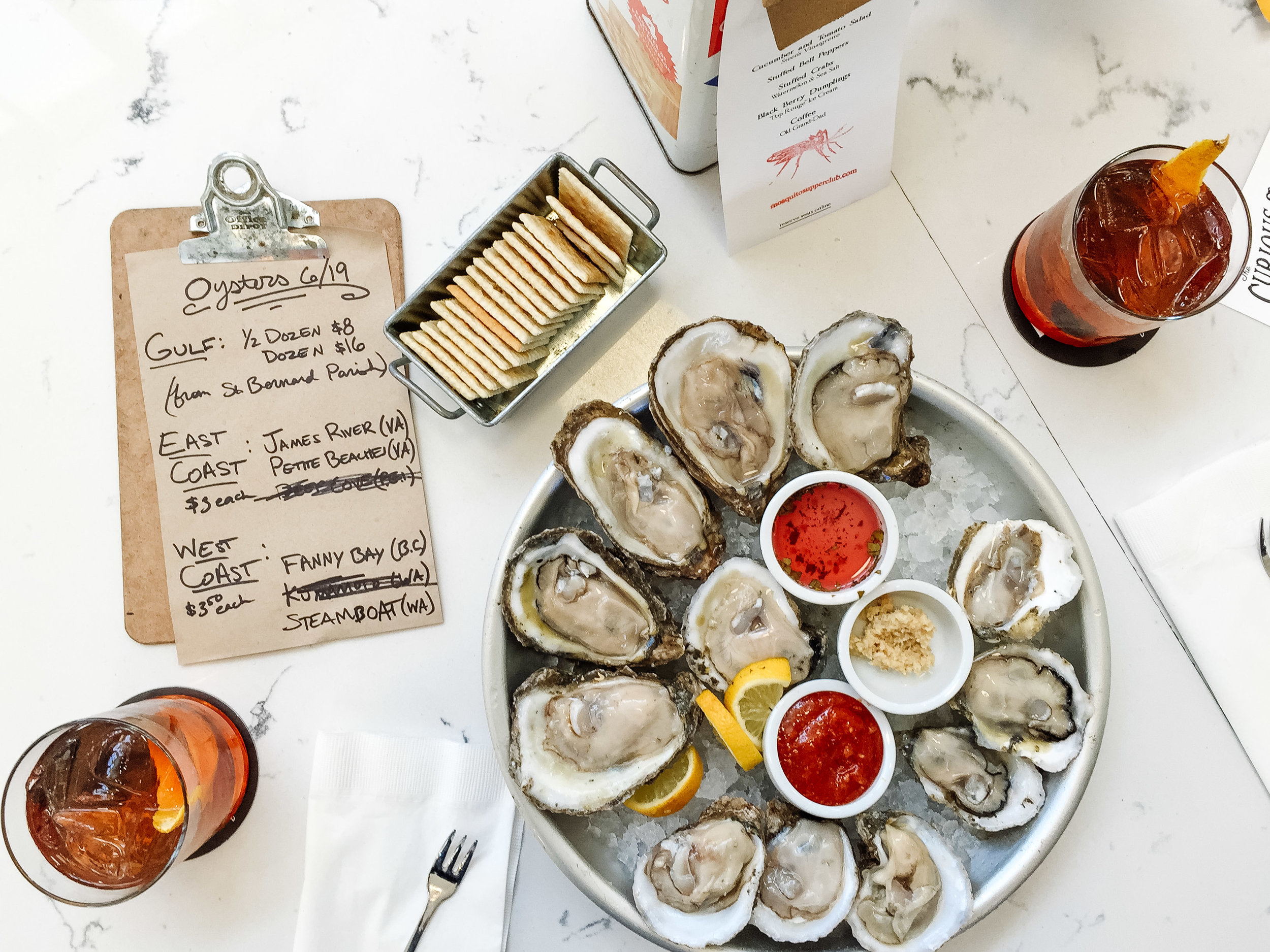 Elysian Oyster Bar at St. Roch Market