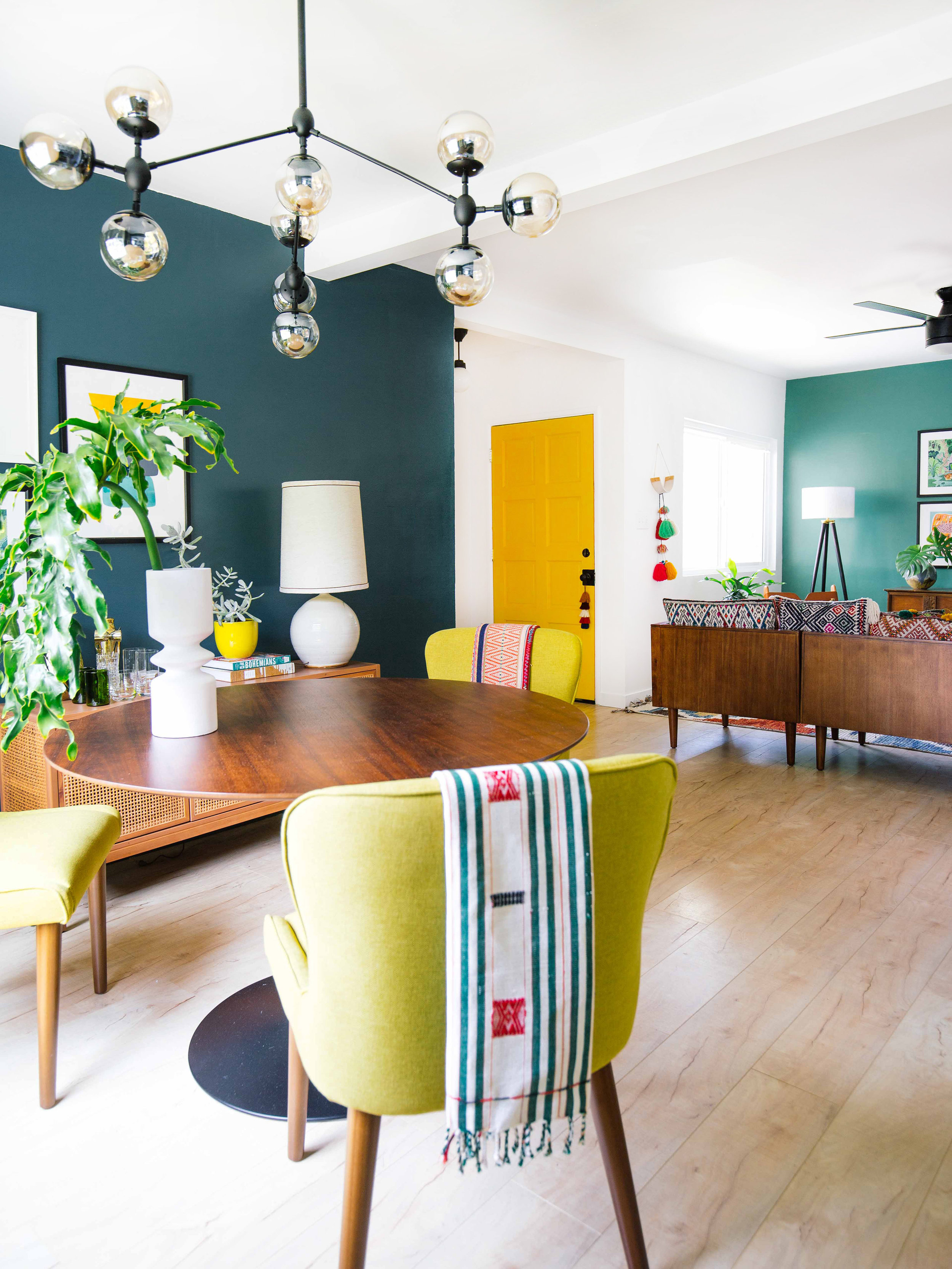 How To Use Color In An Open Floor Plan, Open Living Room And Dining Paint Colors