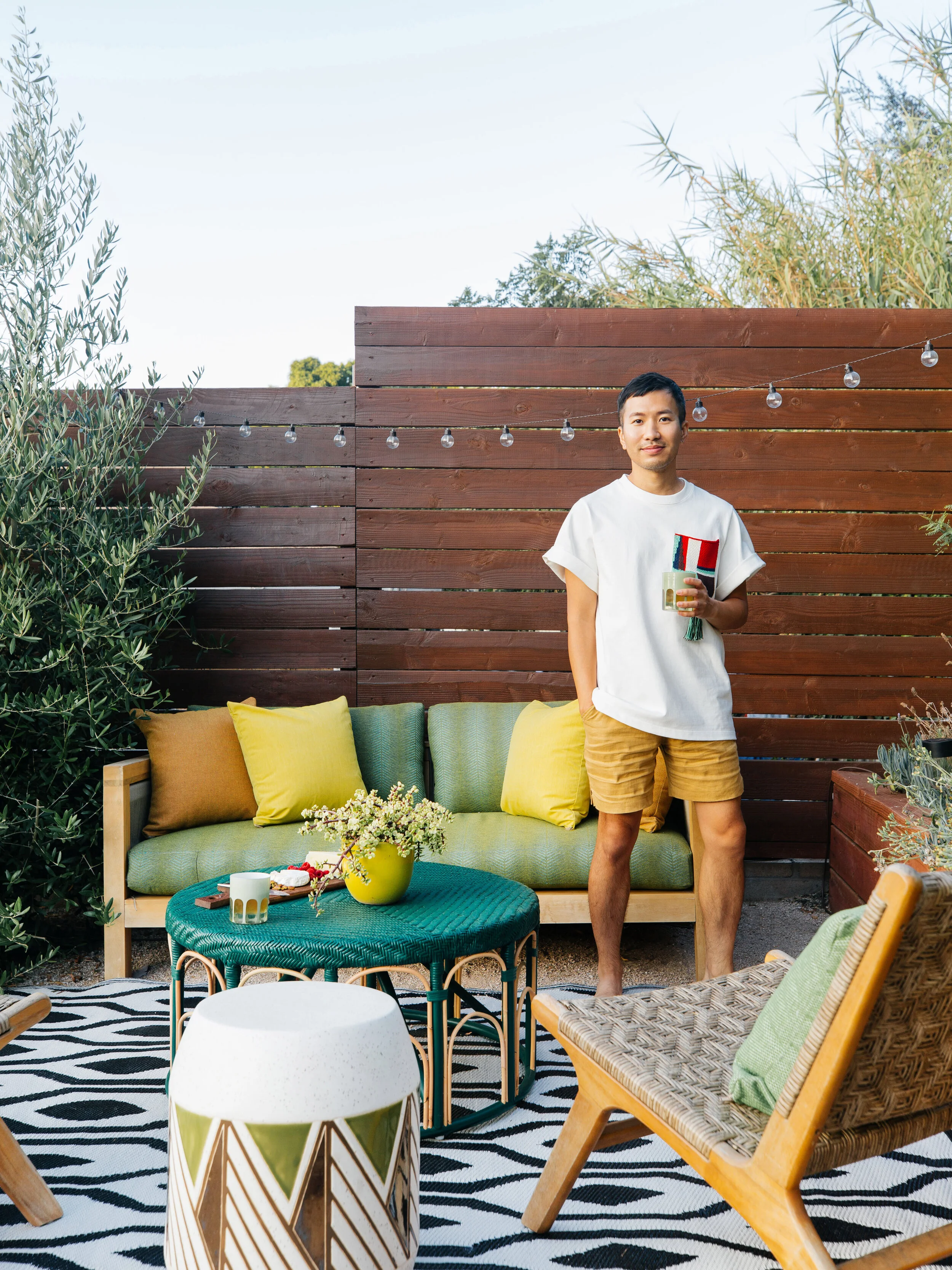 Reupholstering My Outdoor Sofas with Sunbrella