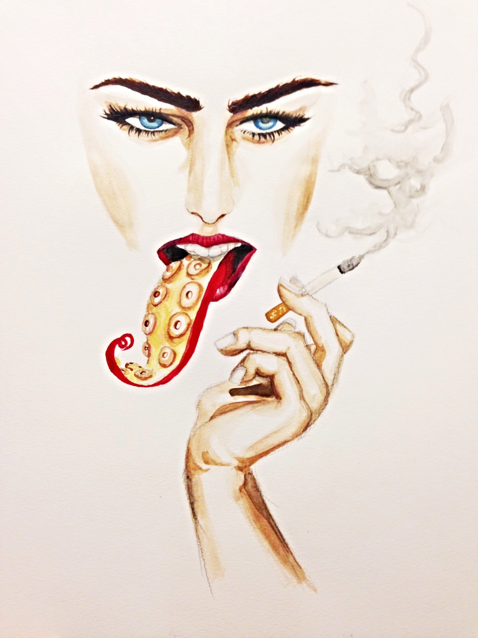 Tongue-ing