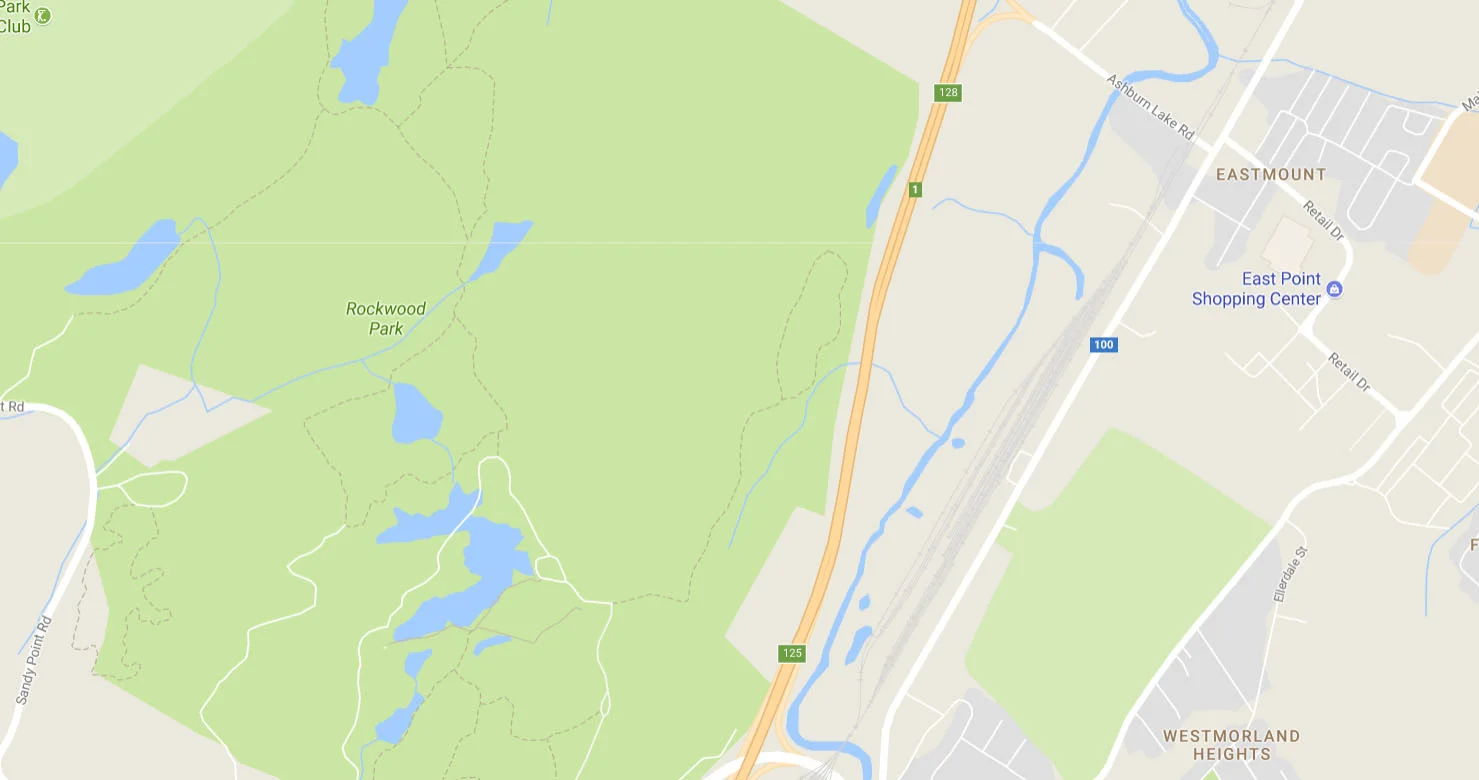 Current Rockwood Park Boundary
