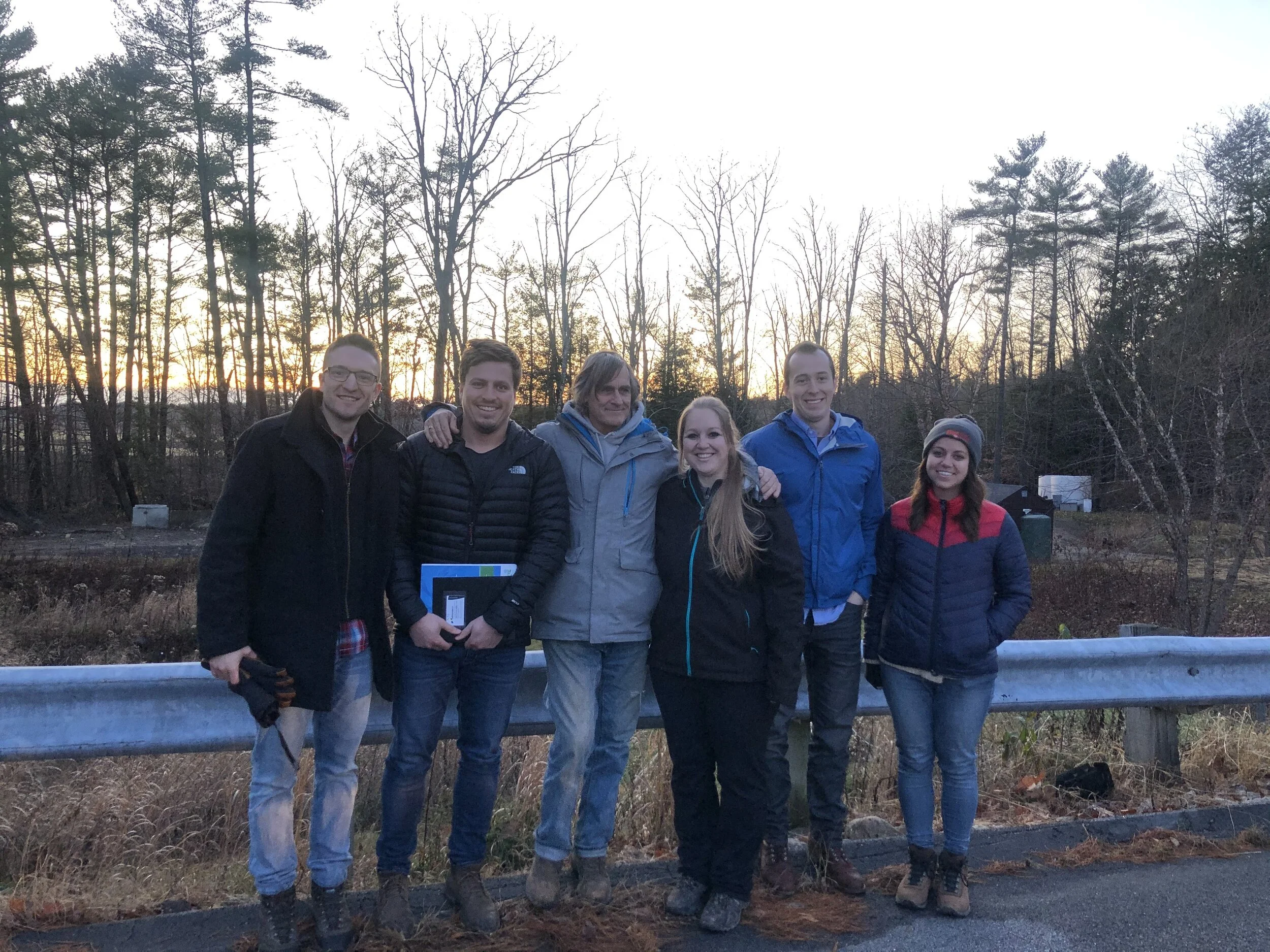 Photo 6: Tour attendees and our guide Tom (middle) at the end of a great day!