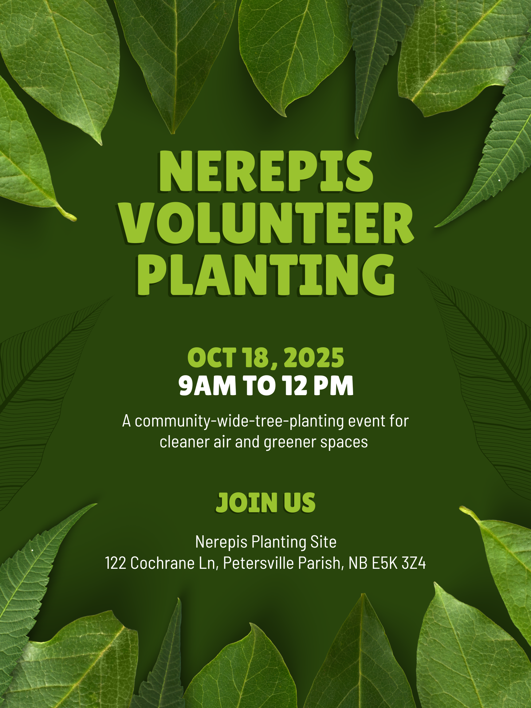 Nerepis Volunteer Planting Event