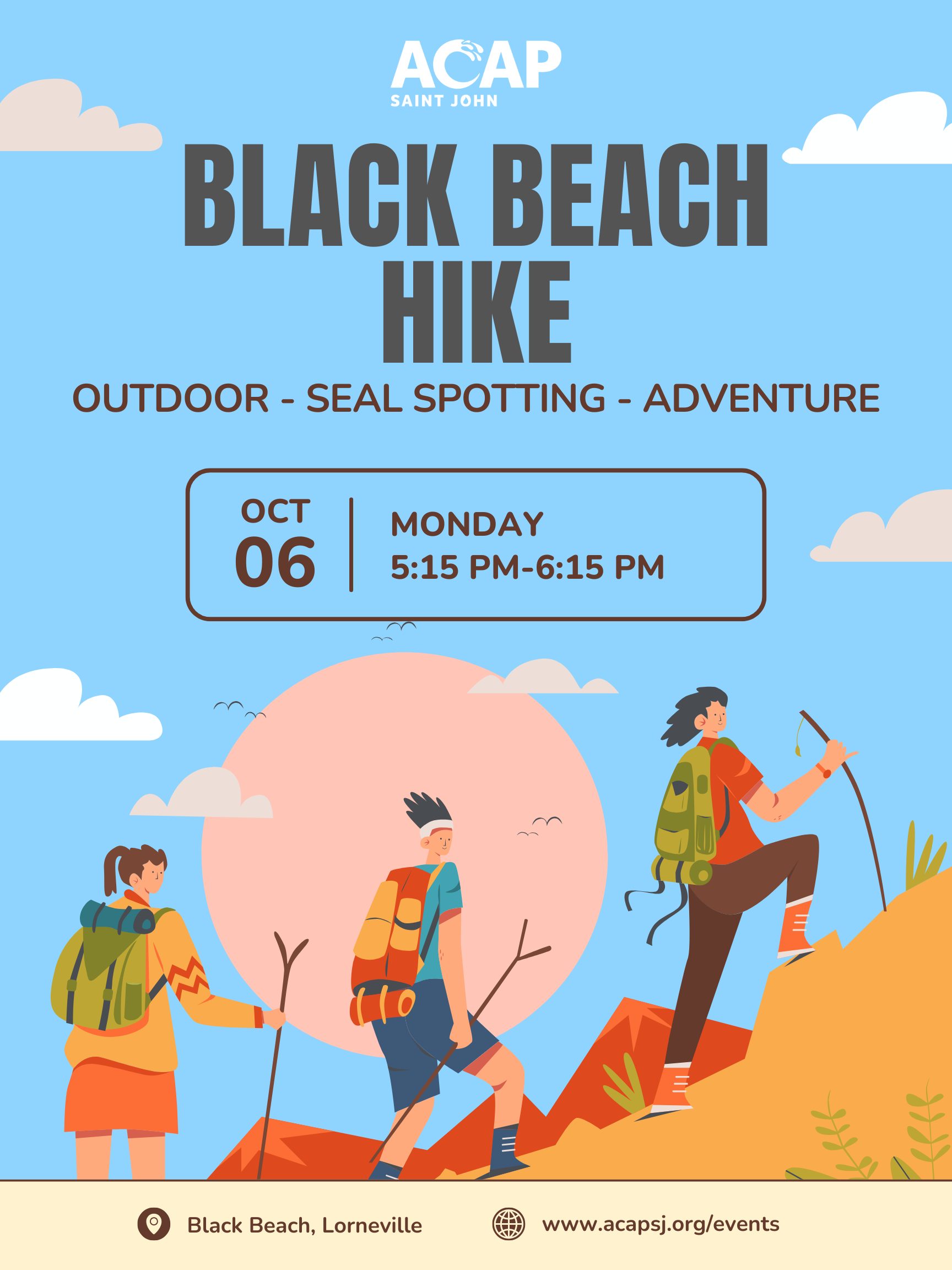 Black Beach Seal Spotting Hike