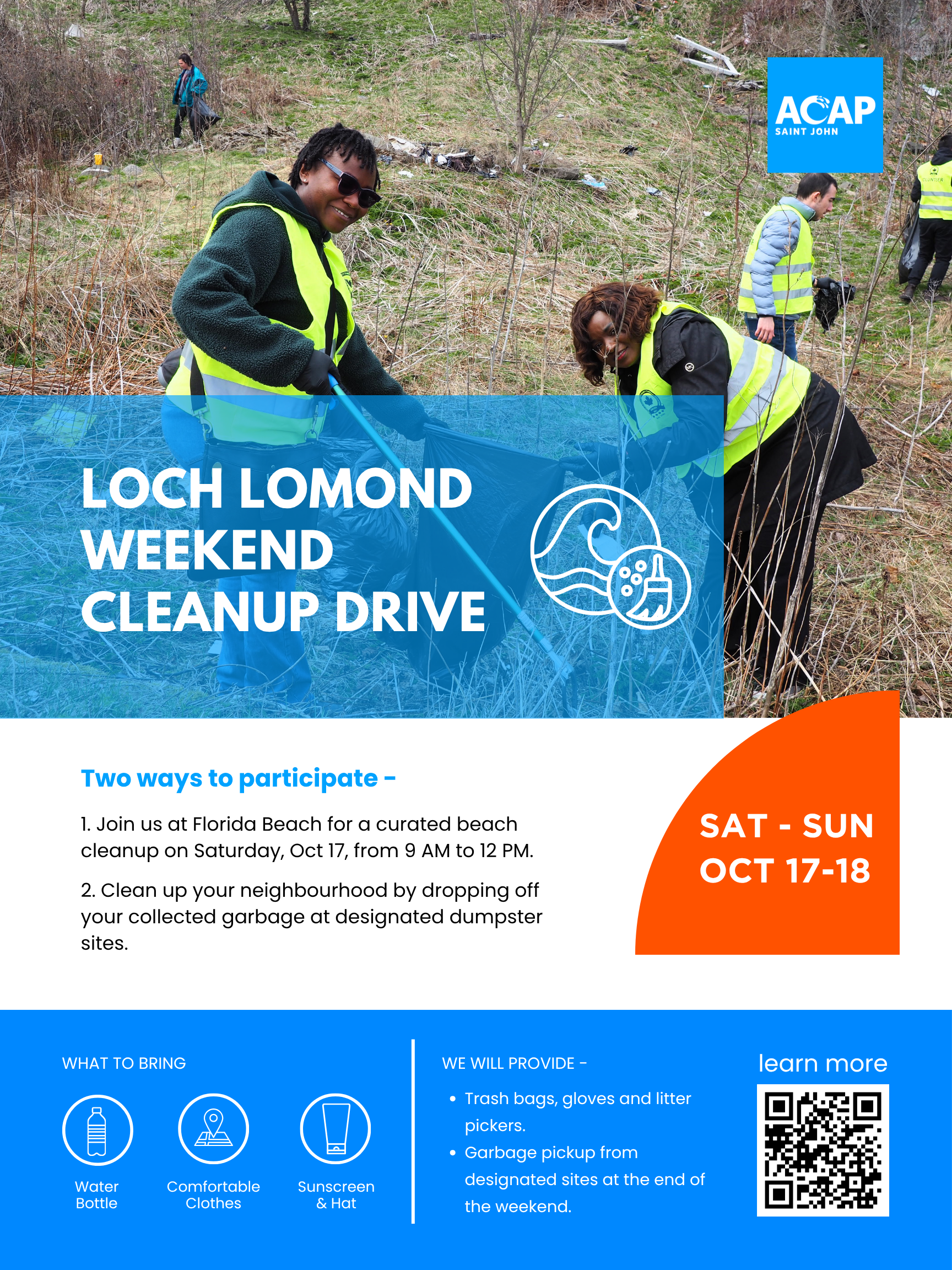 Loch Lomond Weekend Cleanup Drive