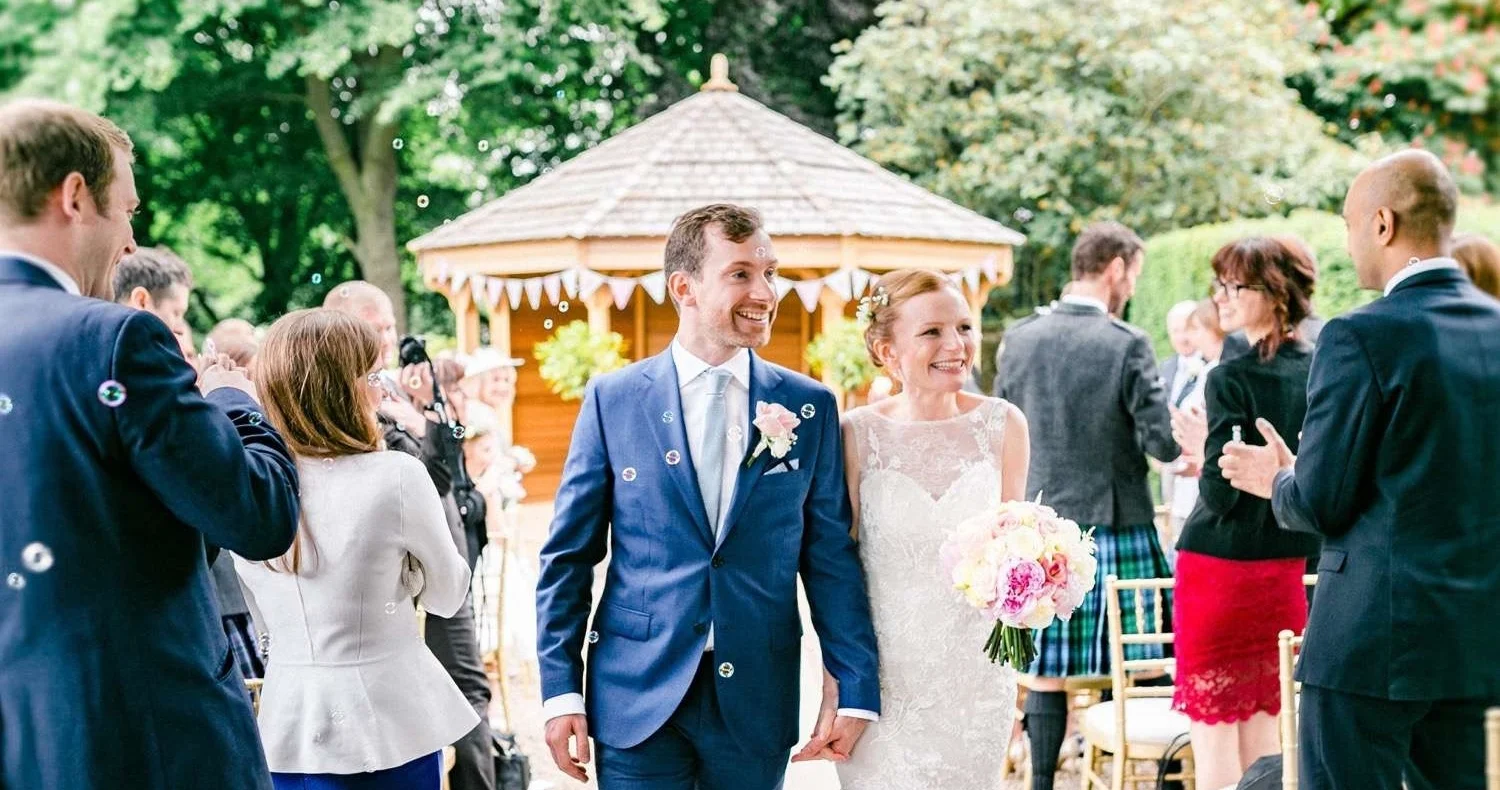 Headlam Hall's 1st Outdoor Wedding