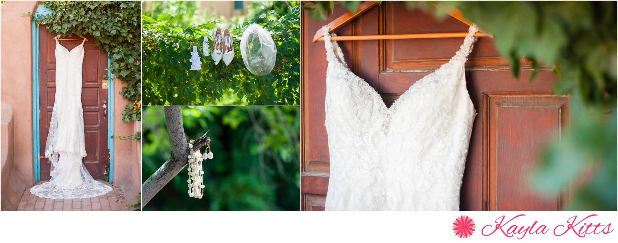 casa de suenos-albuquerque-outdoor-wedding-new mexico-bridal gown-demetrios-kayla kitts photography-albuquerque wedding photographer