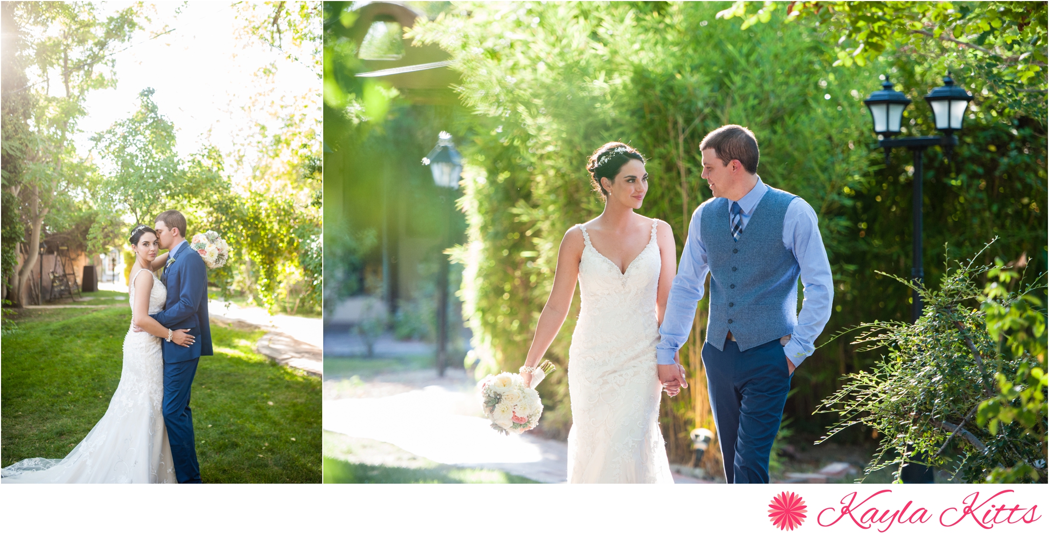 casa de suenos-albuquerque-outdoor-wedding-new mexico-bridal gown-demetrios-kayla kitts photography-albuquerque wedding photographer