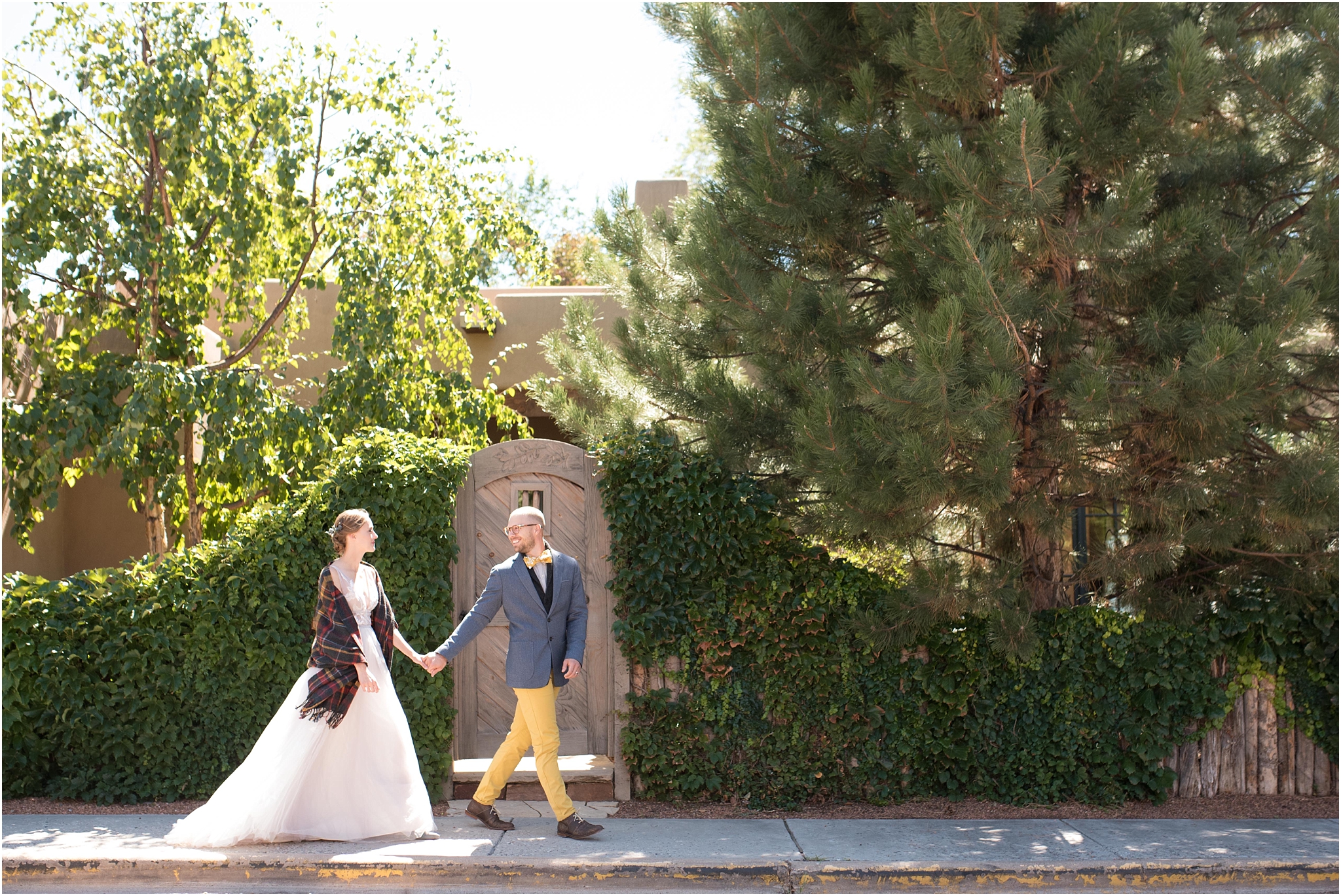 Inn of the Turquoise Bear wedding santa fe genica lee makeup artist chocolate maven bakery albuquerque wedding photographer elopement dogs at weddings
