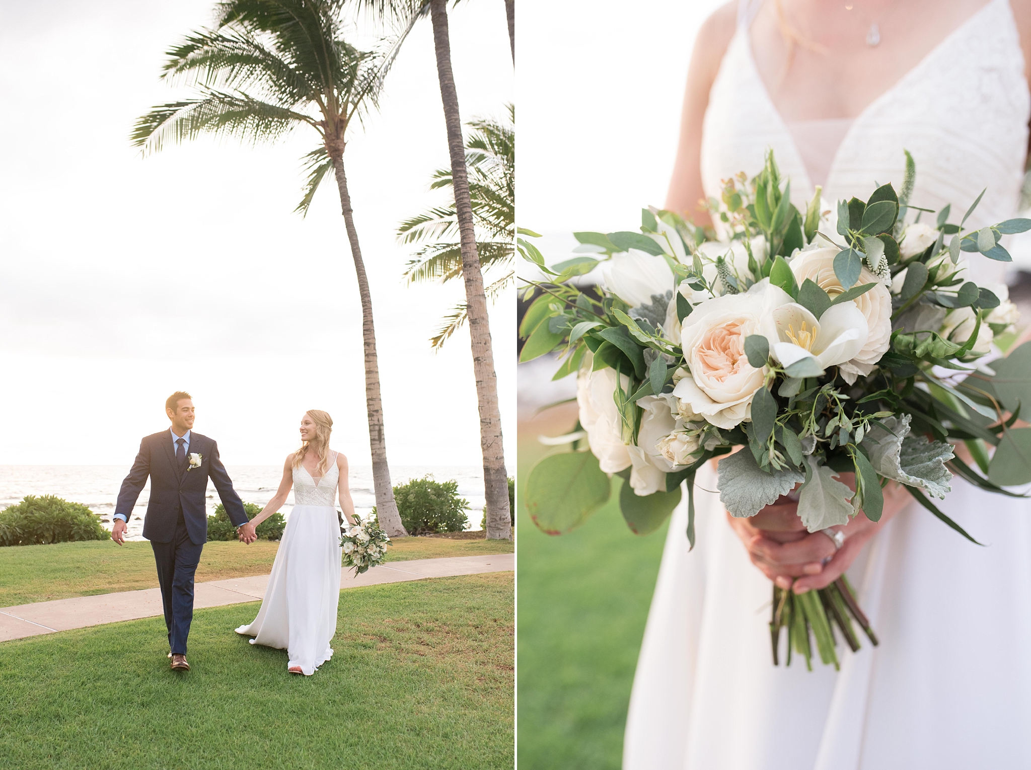 fairmont orchid kona hawaii wedding destination photographer beach resort wedding grace flower suits unlimited dj tiger martha stewart weddings