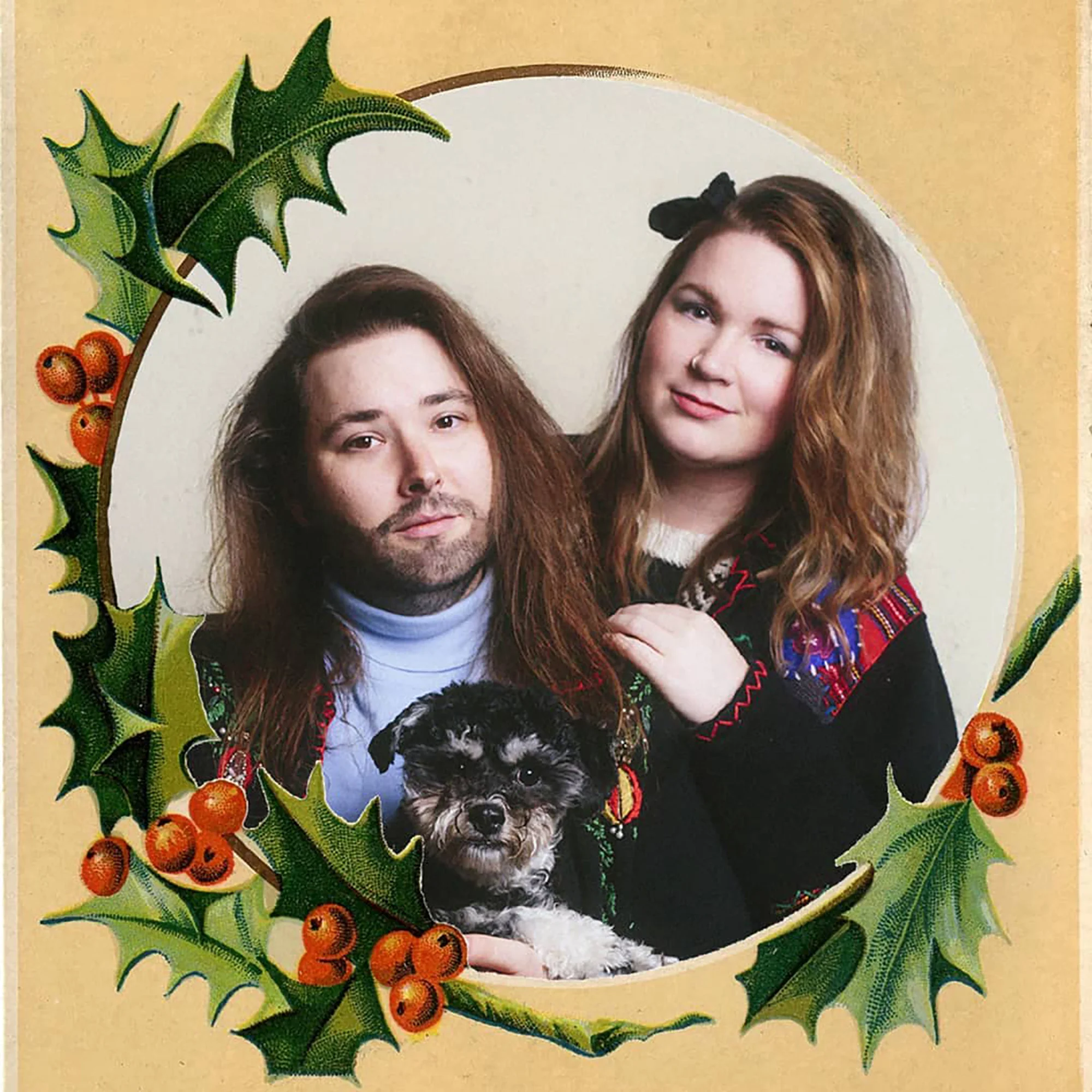 Happy Holidays from my little family to yours! (Dan, Paige & Gus)