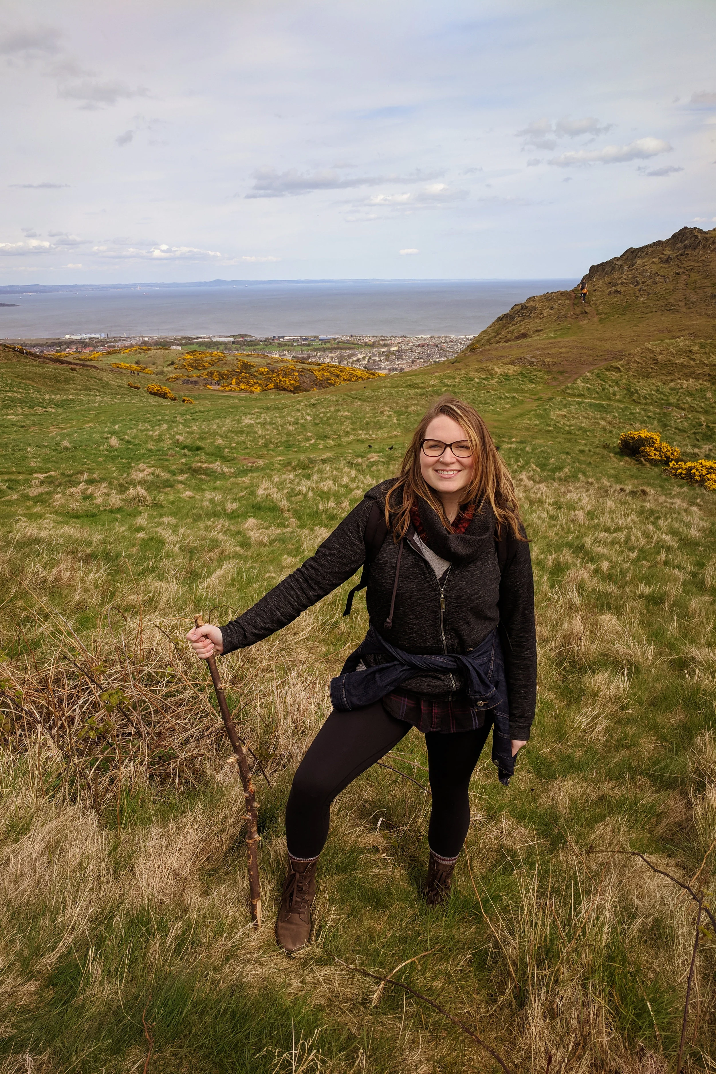 Hiking to Arthur’s Seat in Edinburgh, 2018