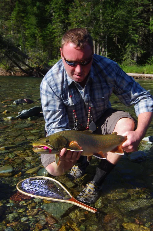 A nice average Bull Trout from the Wigwam River