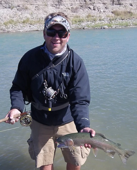 Jeff Mironuck with Home Waters Guide Service