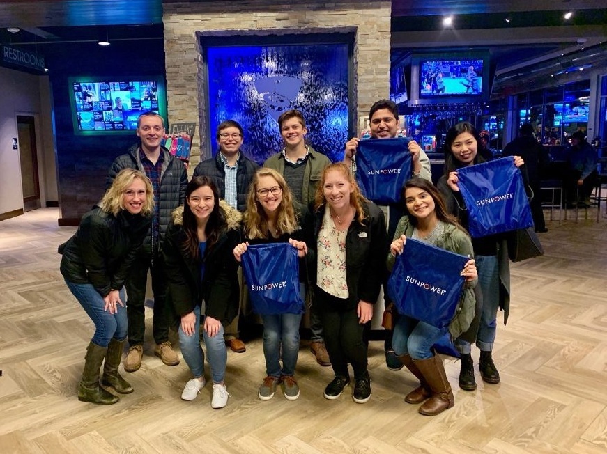 SunPower Topgolf Social.  Spring 2019