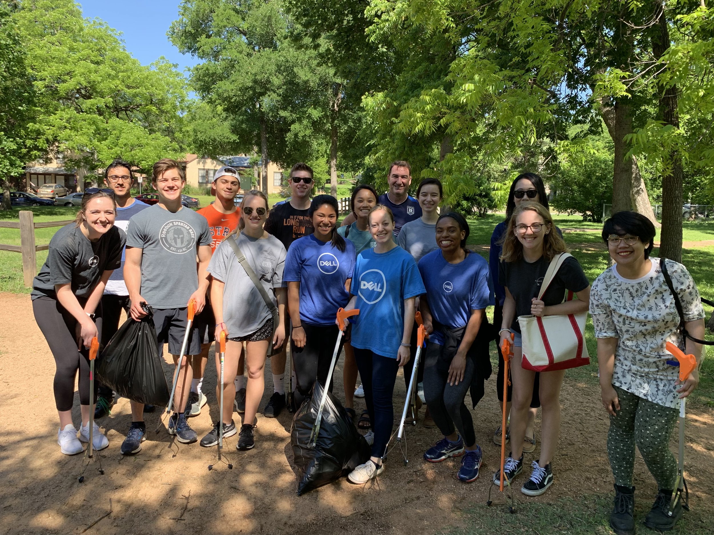 Volunteer Event with Dell. Spring 2019
