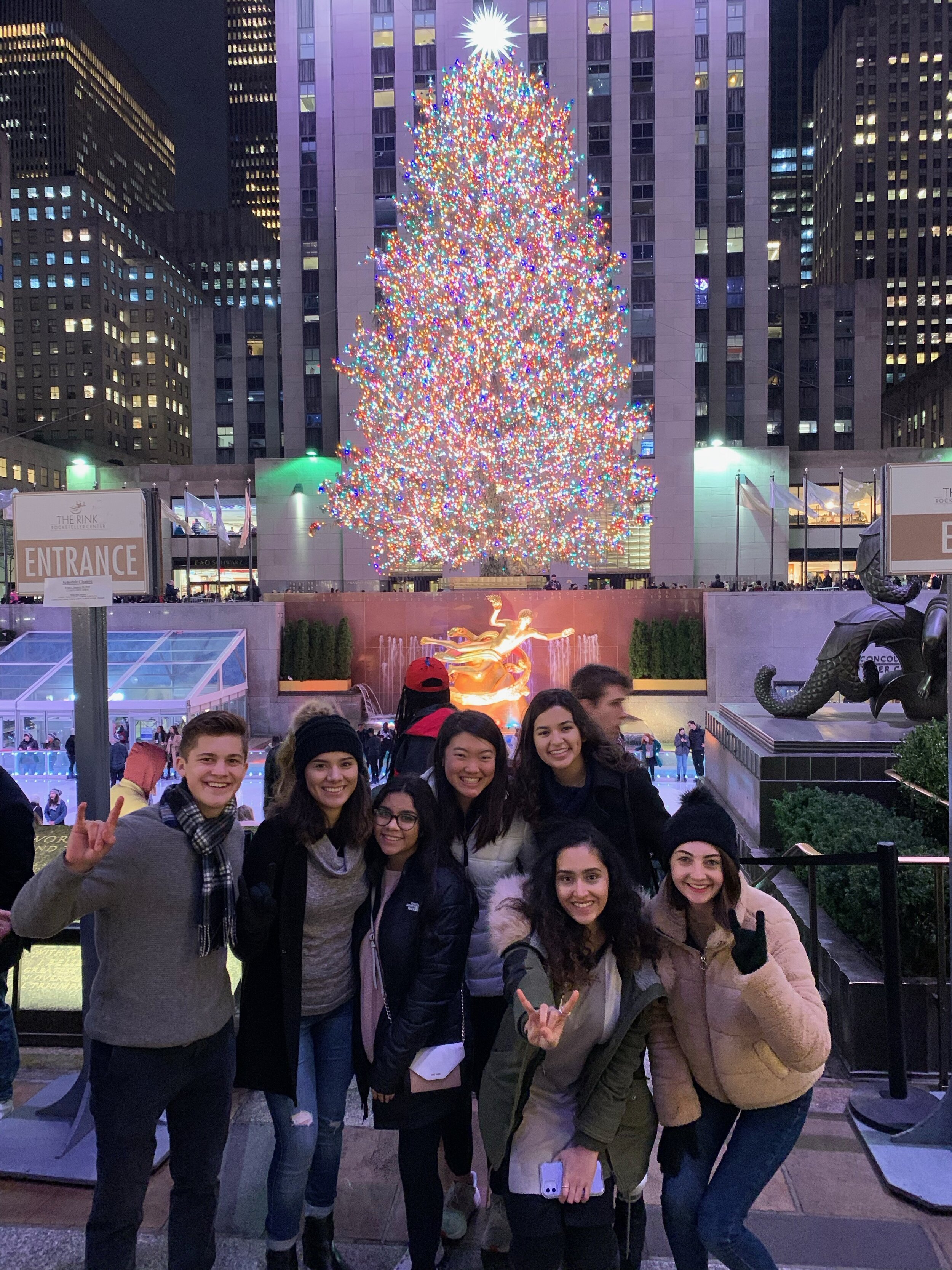 SCMSO Members at the NRF Foundation Student Program 2020 @ NYC 