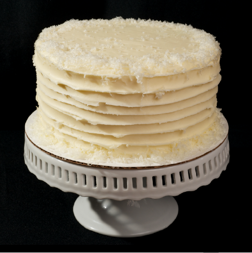 Vino Rosso Red wine cake, cream cheese icing and aged Manchego cheese. 6" (serves 8): $32 | 8" (serves 15): $46 | 10" (serves 25): $68 12" (serves 35): $95 | half-sheet (serves 55): $120 Available year round