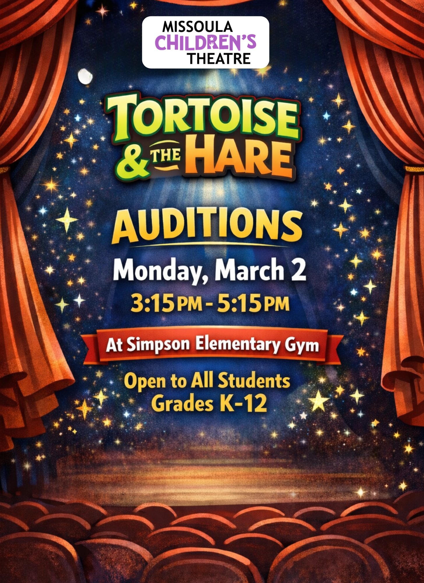 Missoula Children's Theatre Presents - The Tortoise and the Hare