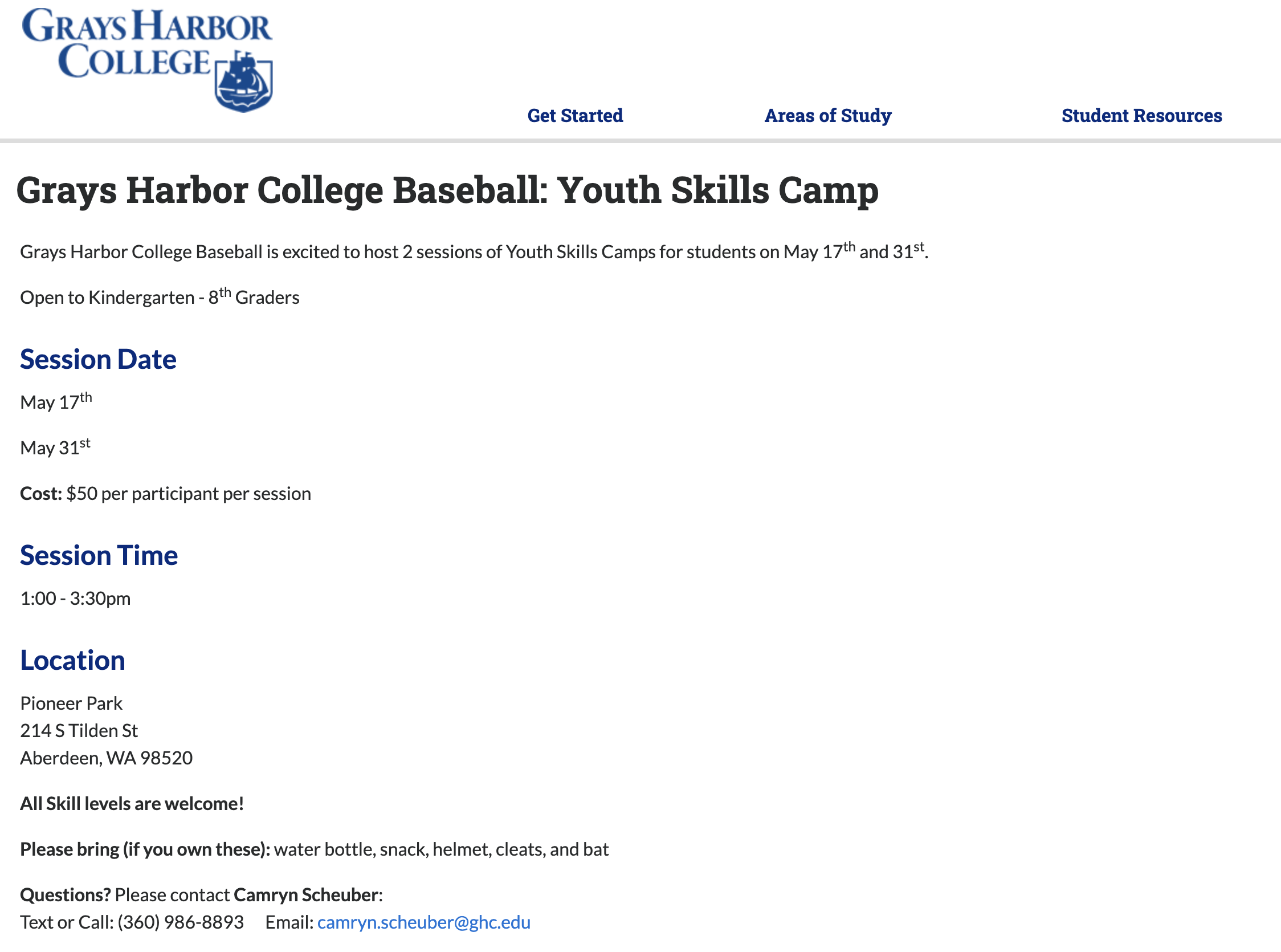 GHC Skills Camp