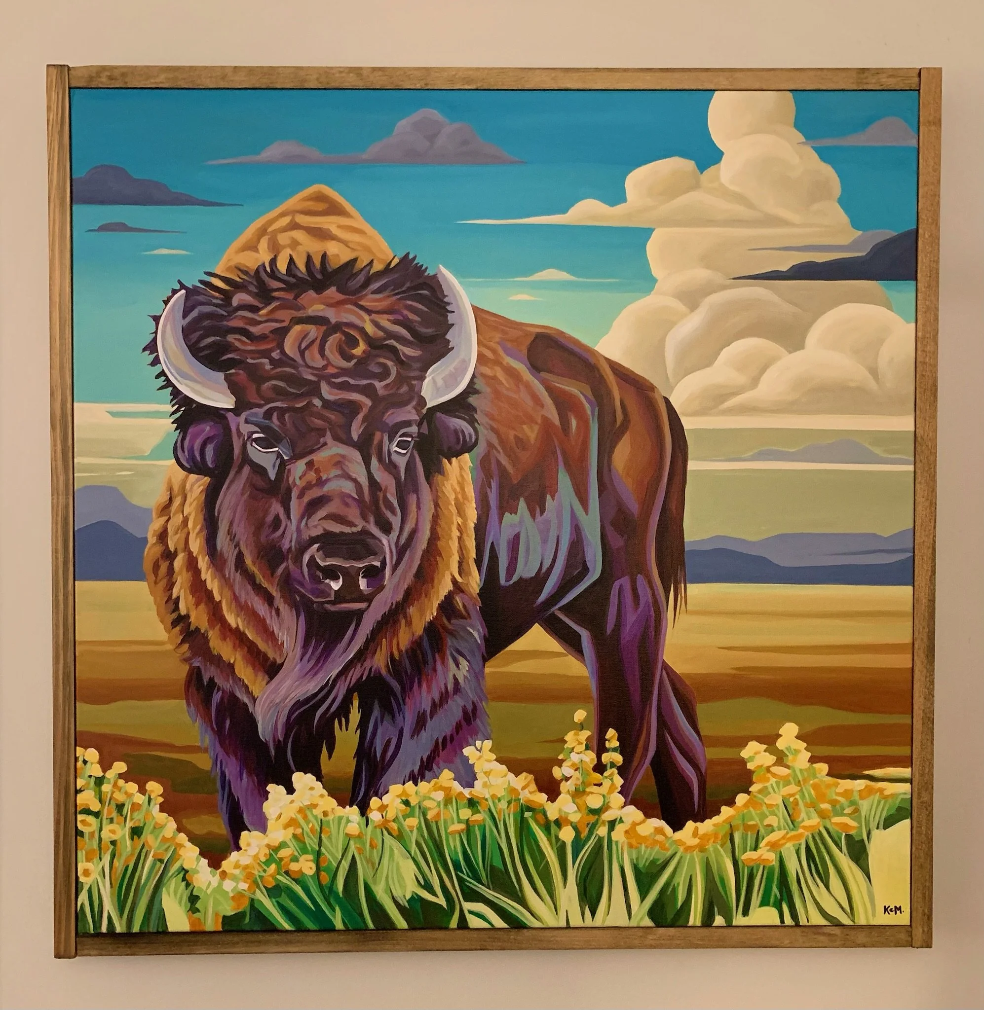 "Grassland King" framed.jpeg