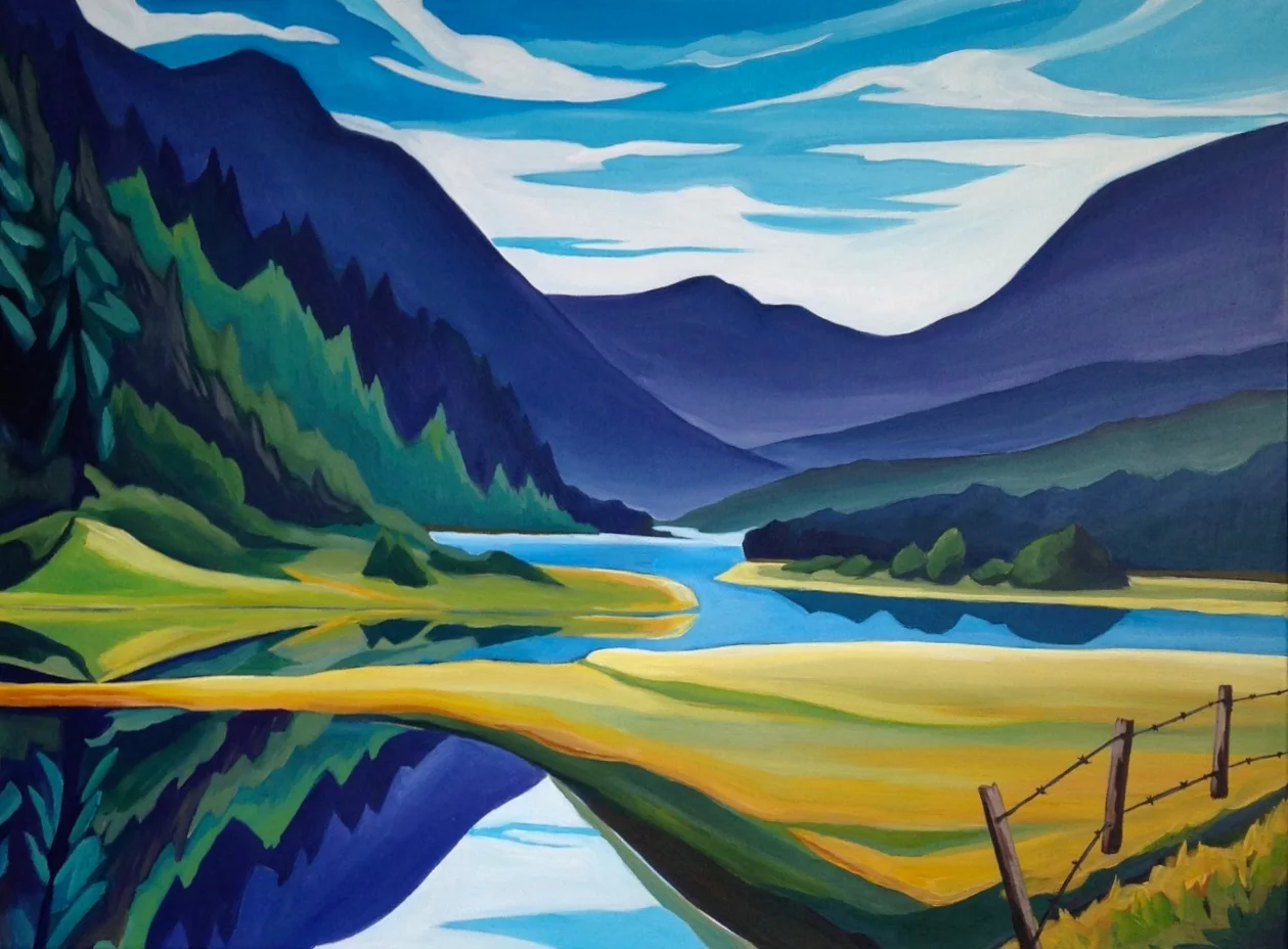 "Mountain Reflections"
