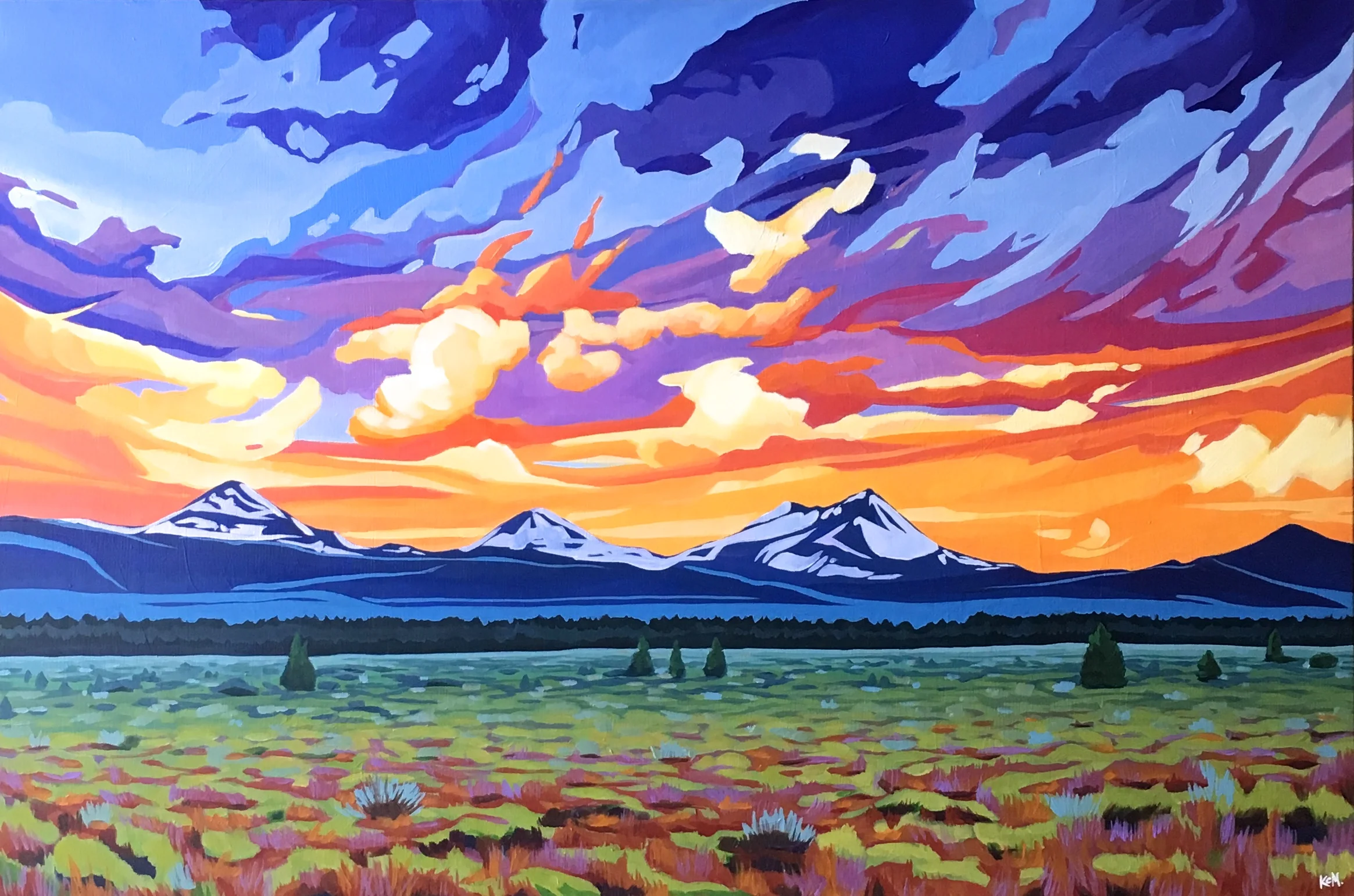 "Sunsets & Sagebrush"