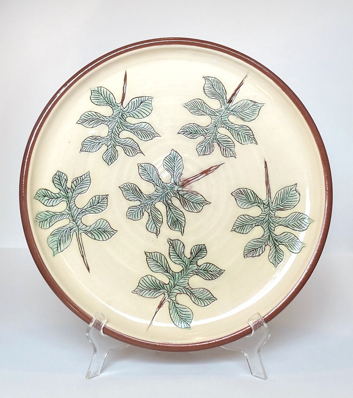 Anne McLellan Large Leaf Plate