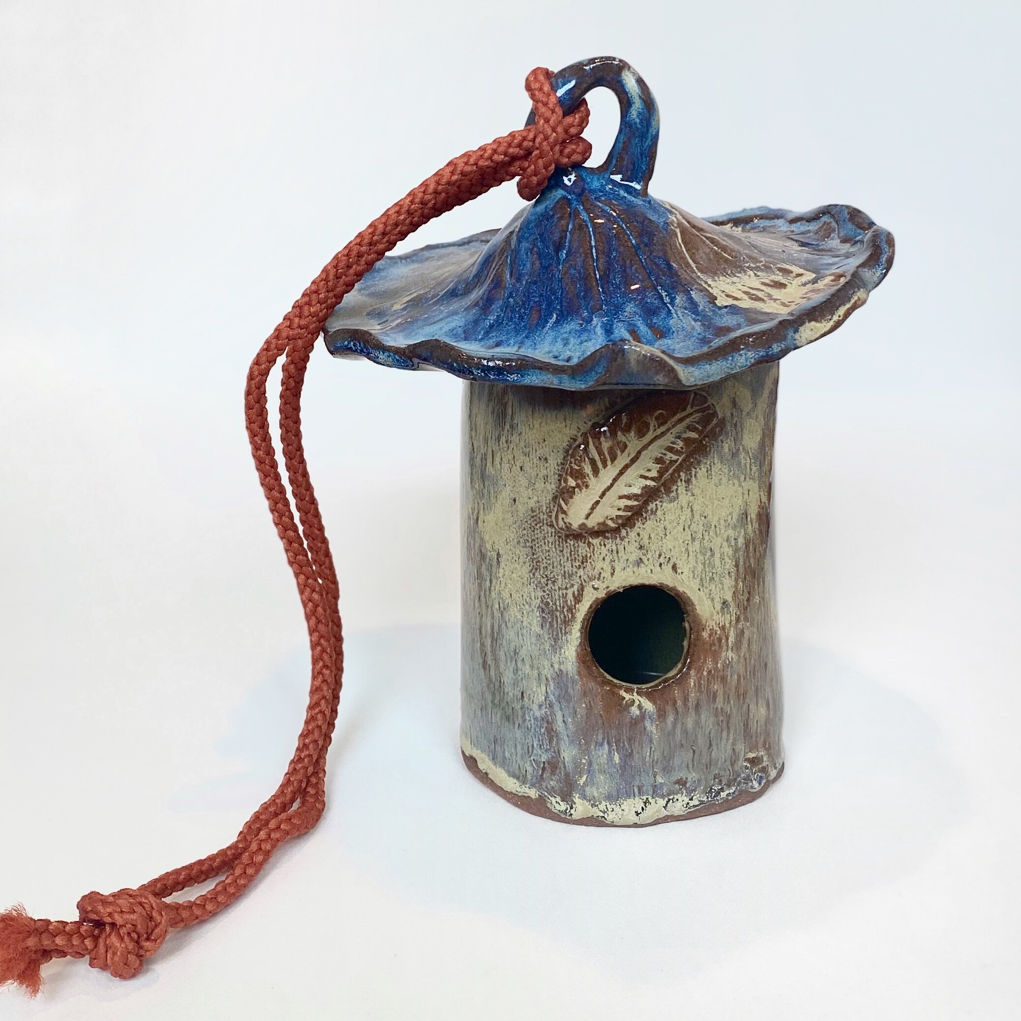 Weaselware Pottery Birdhouse