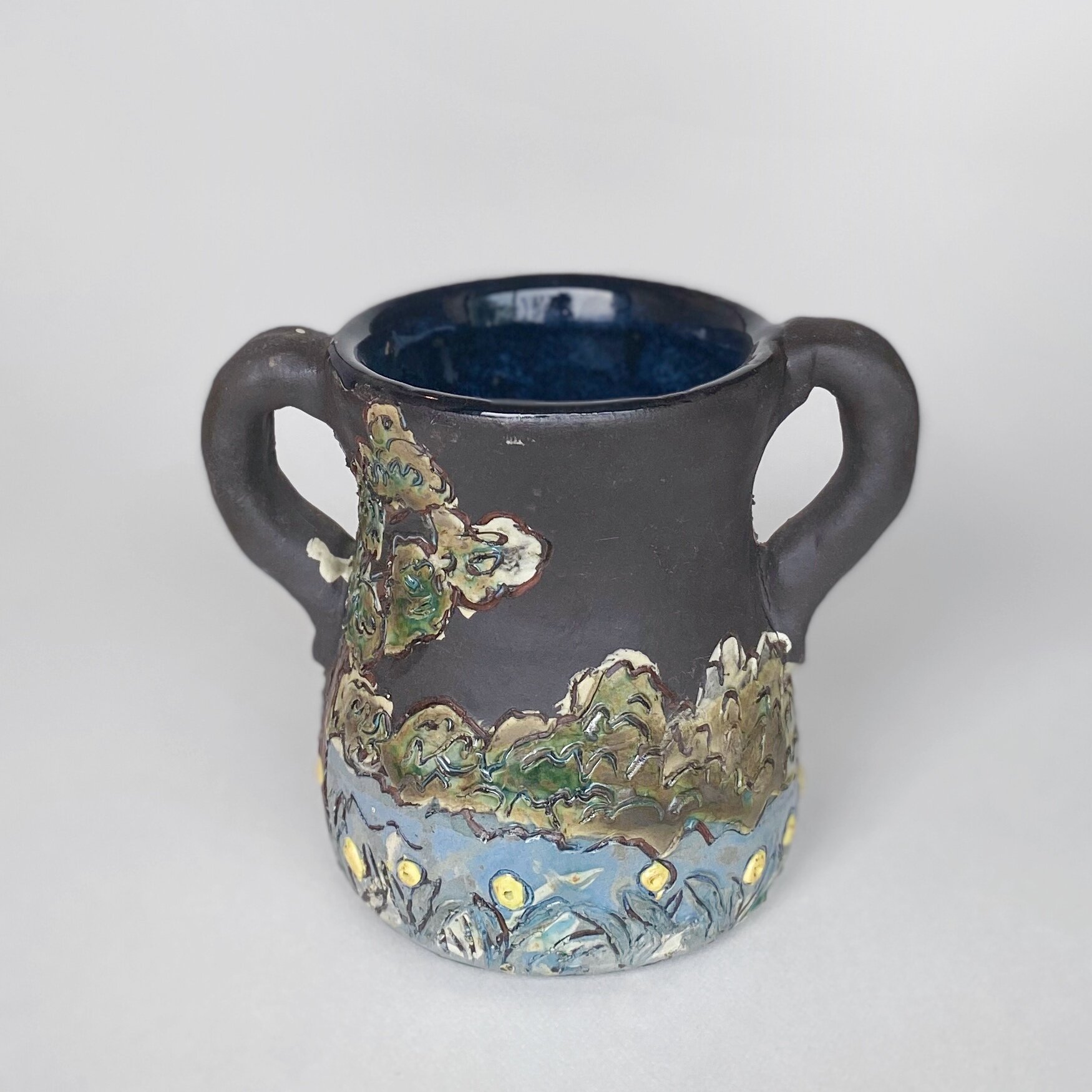 Maxine Forsberg 2 Handled Vase