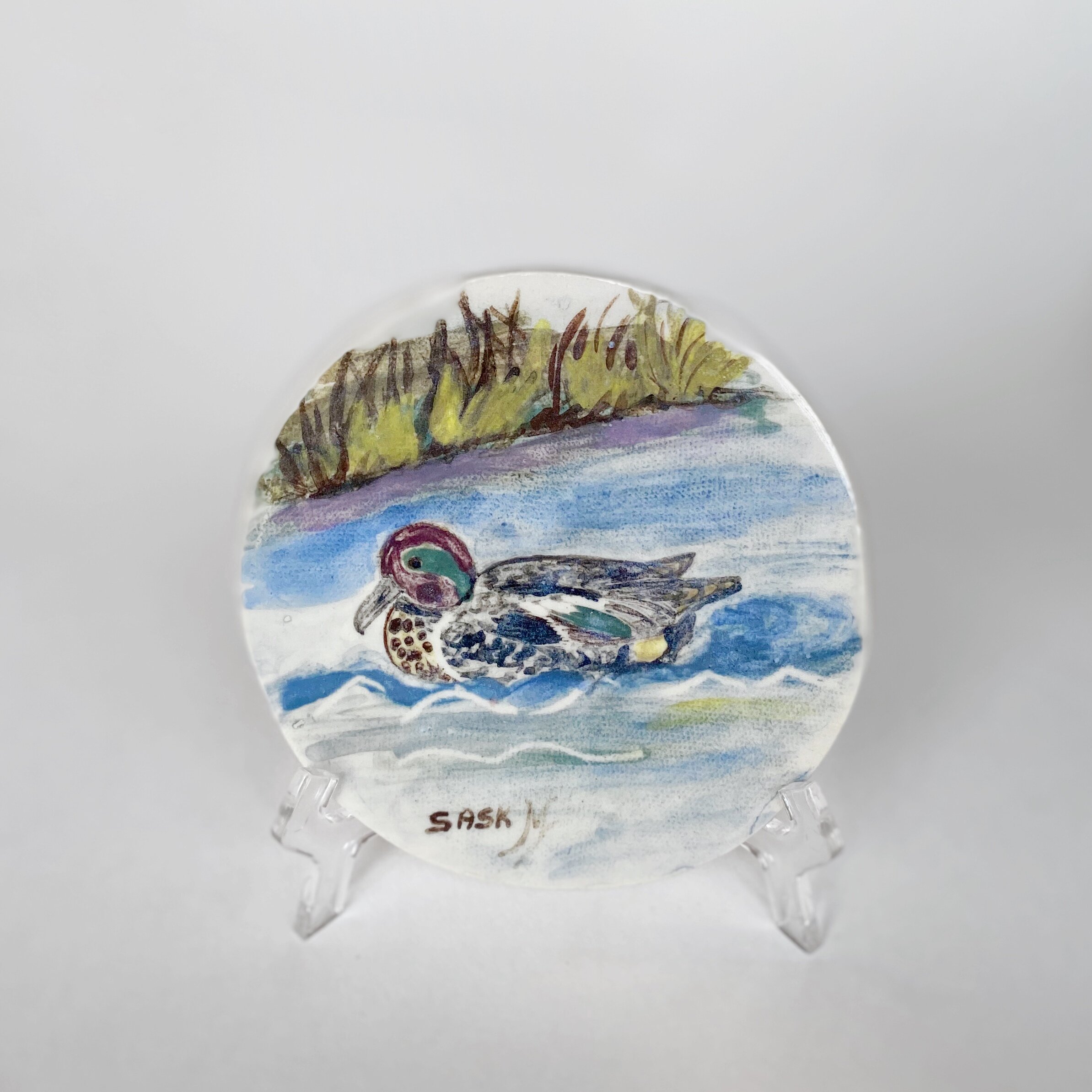Maxine Forsberg Small Duck Plaque
