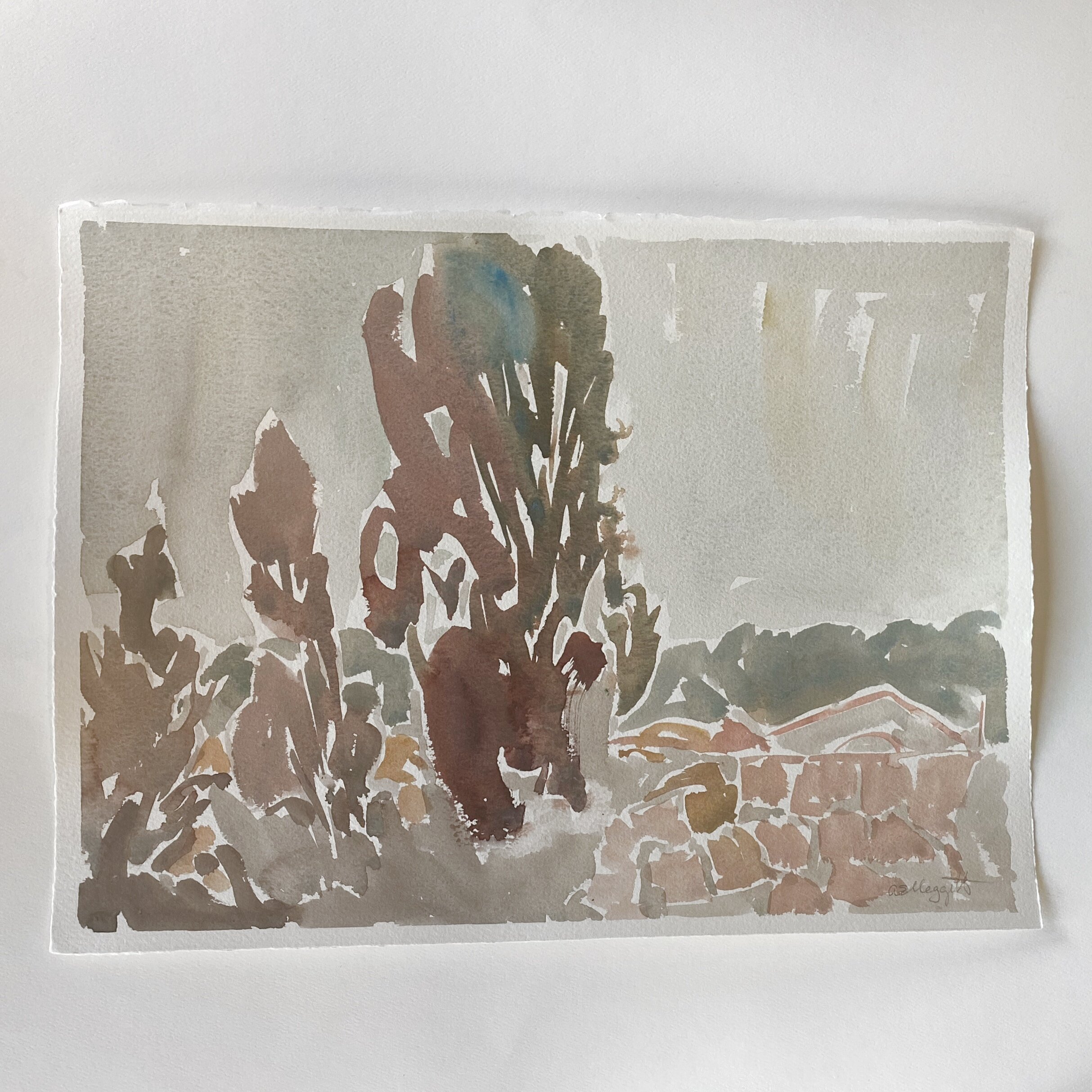 Anne Meggitt Watercolour Painting