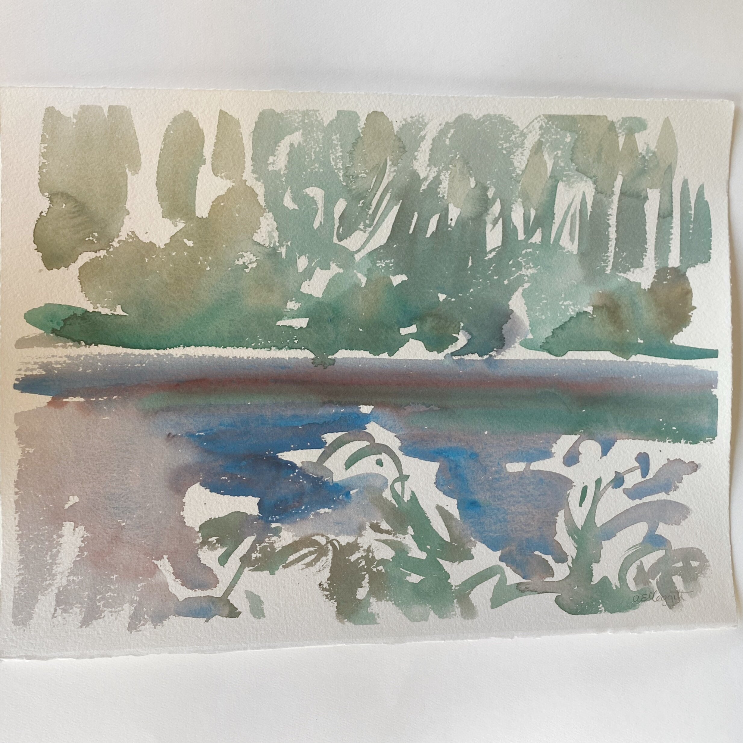 Anne Meggitt Watercolour Painting