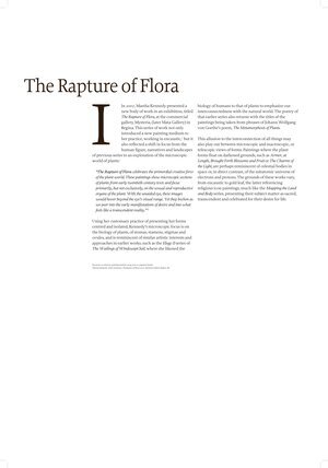 The Rapture of Flora