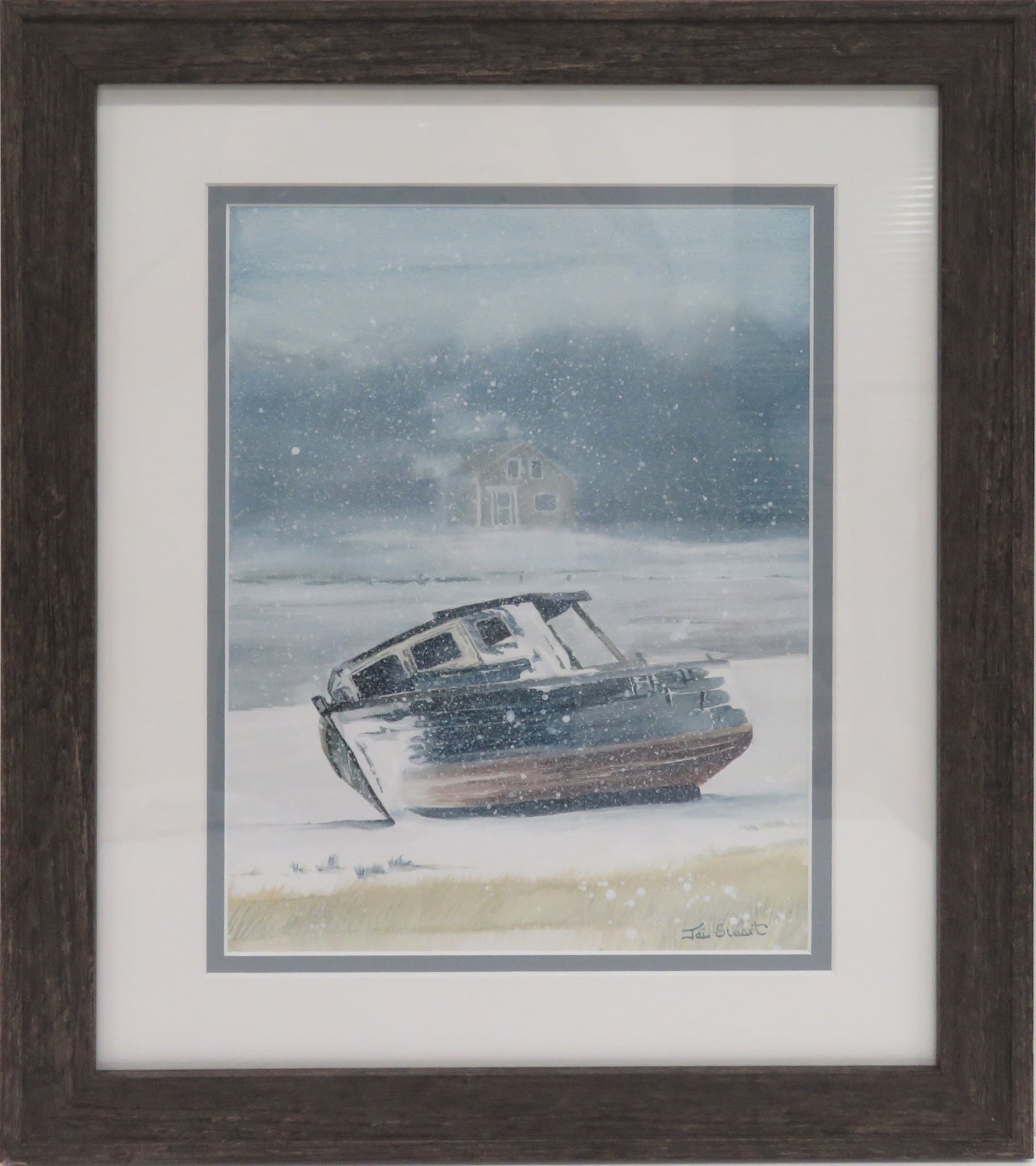  Jai Stuart  Adrift  watercolour  43.9 x 54.0 cm 