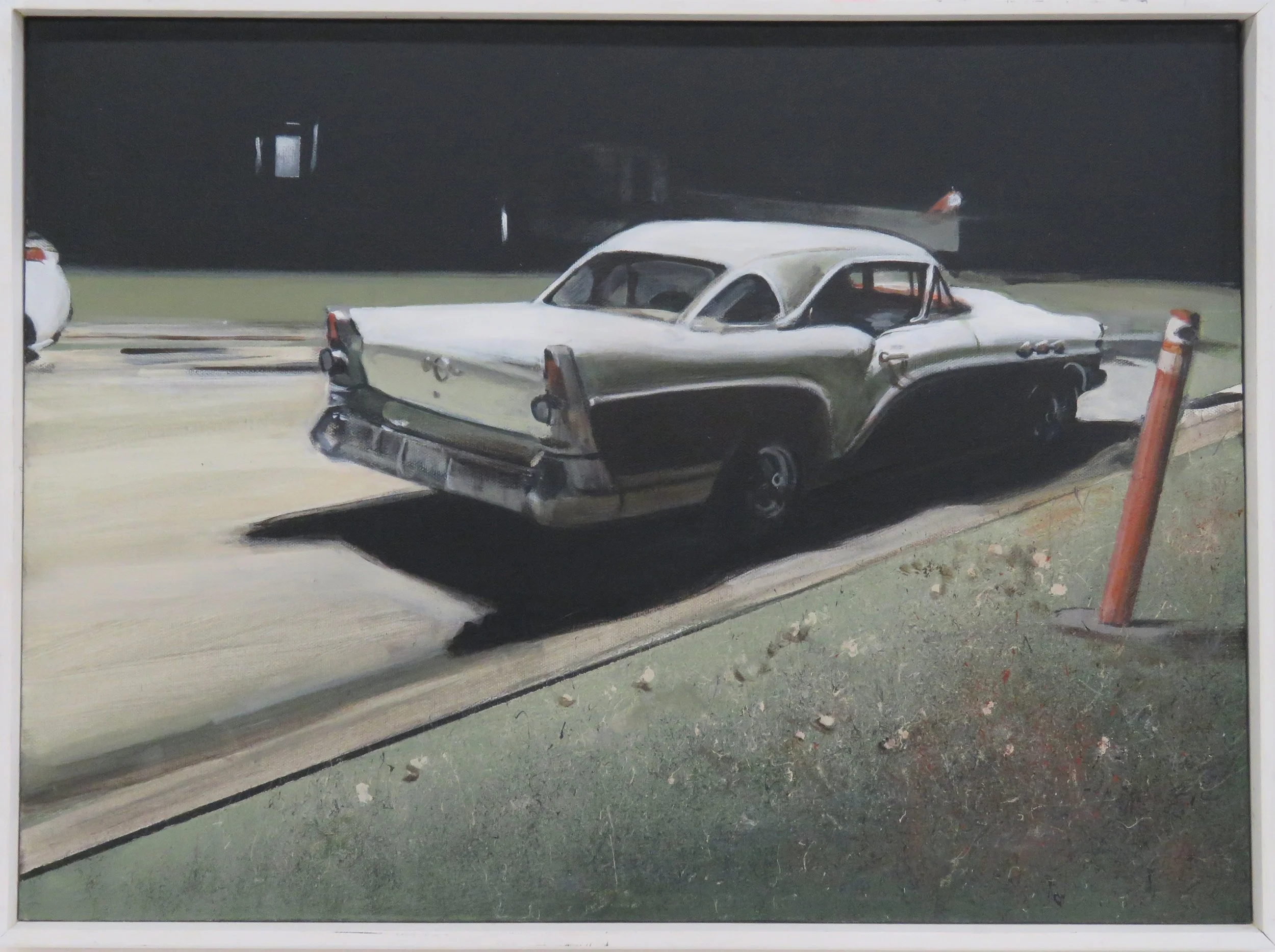  Tim Greig   November, Iroquois Street  acrylic on canvas  63.2 x 47.4 cm, 2024 