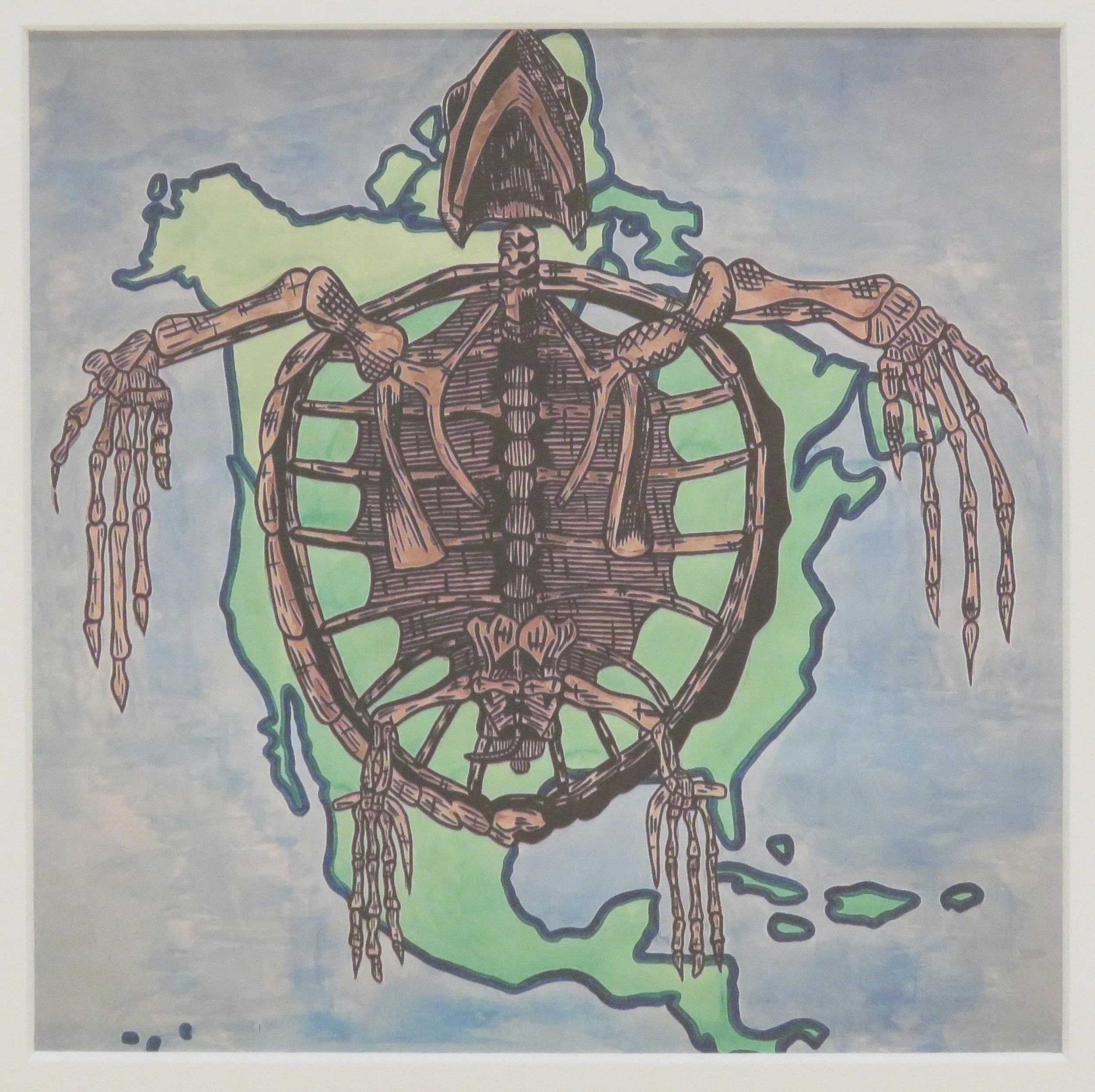  Sadi Rose Vaxvick   Turtle Island  print  48.3 x 40.6 cm, 2020 