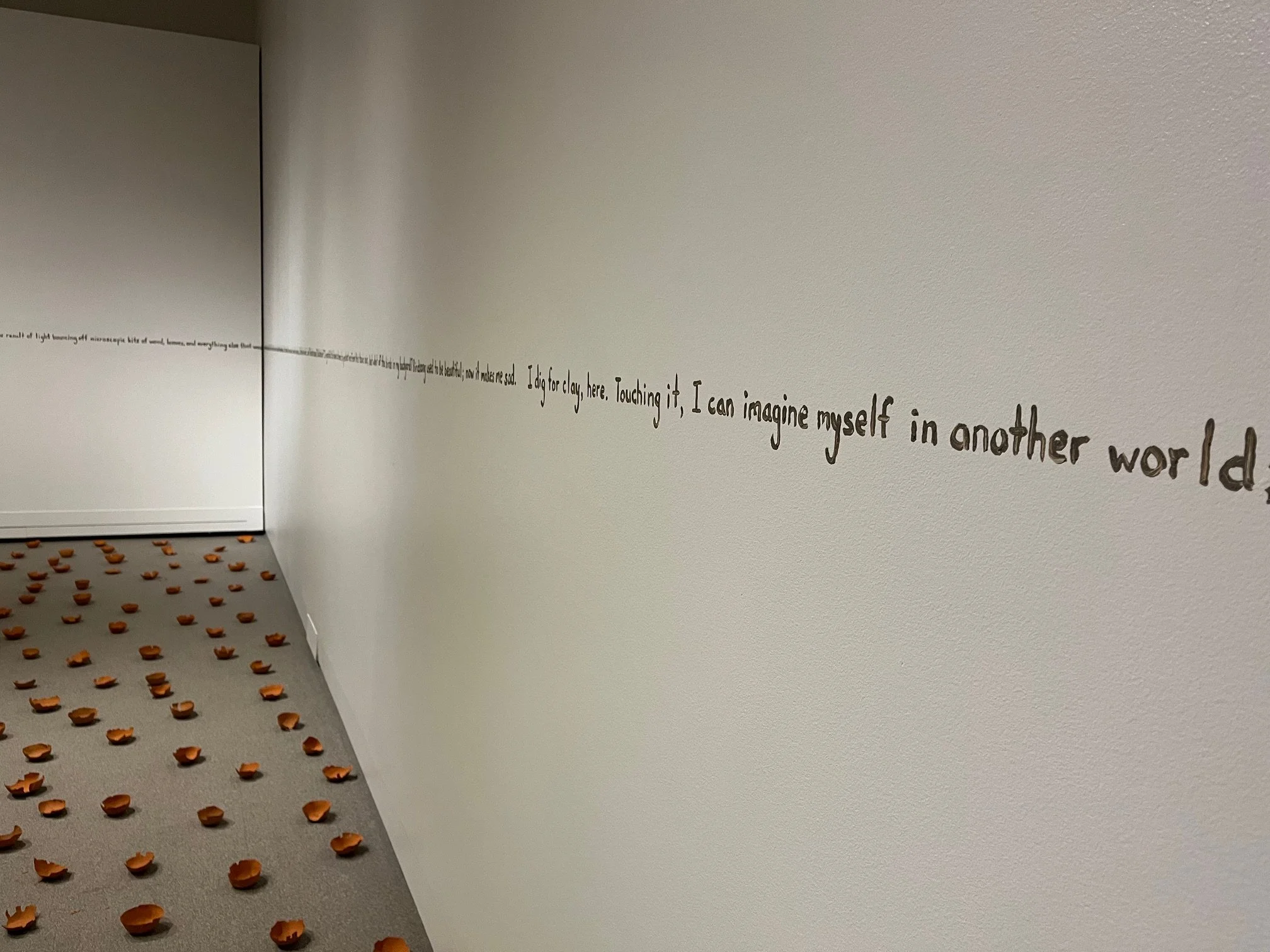   Amy Snider  (Regina, SK)    Crushed    Regina clay  various dimensions  2025  Collection of the Artist 