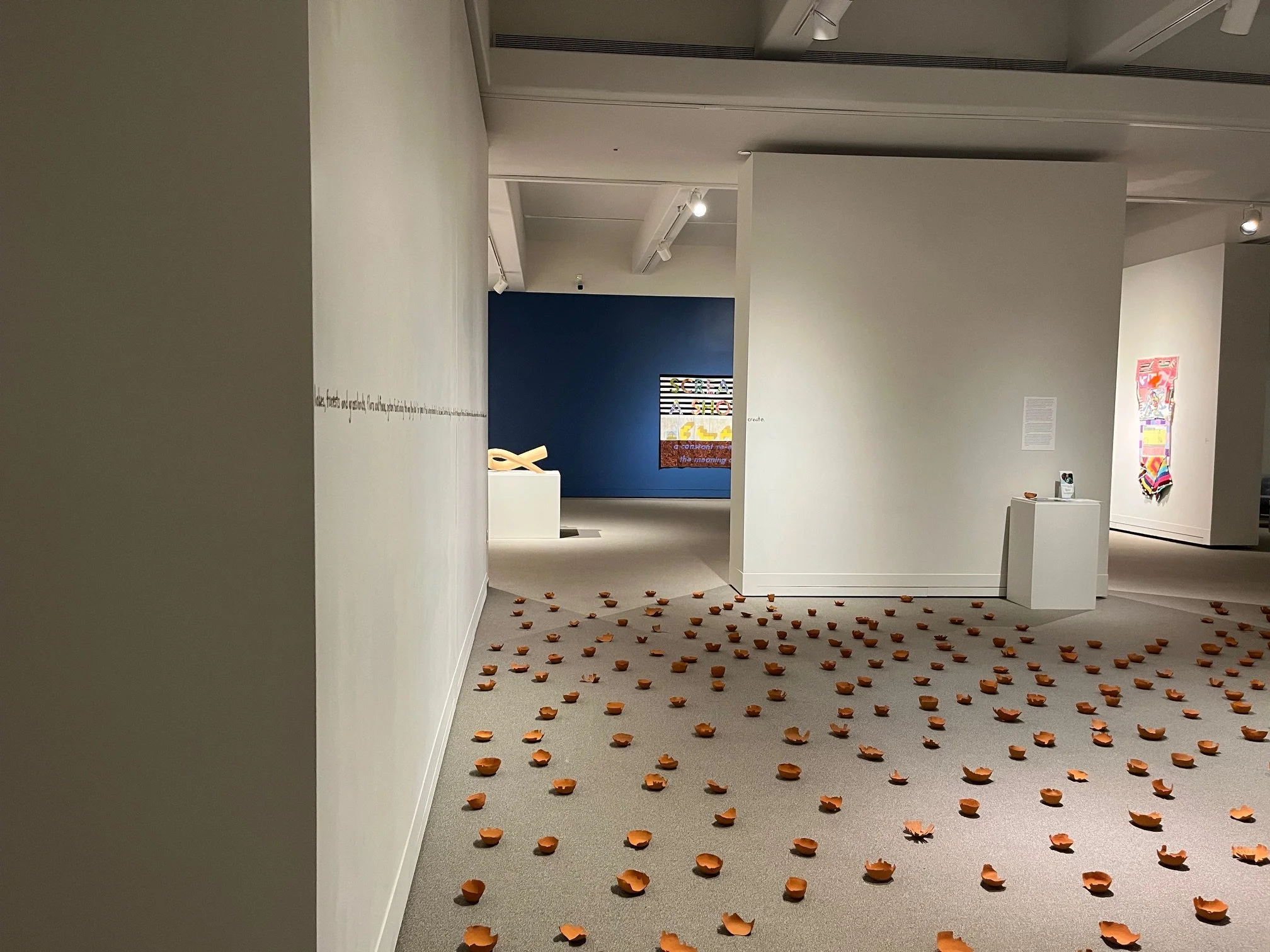   Amy Snider  (Regina, SK)    Crushed    Regina clay  various dimensions  2025  Collection of the Artist 