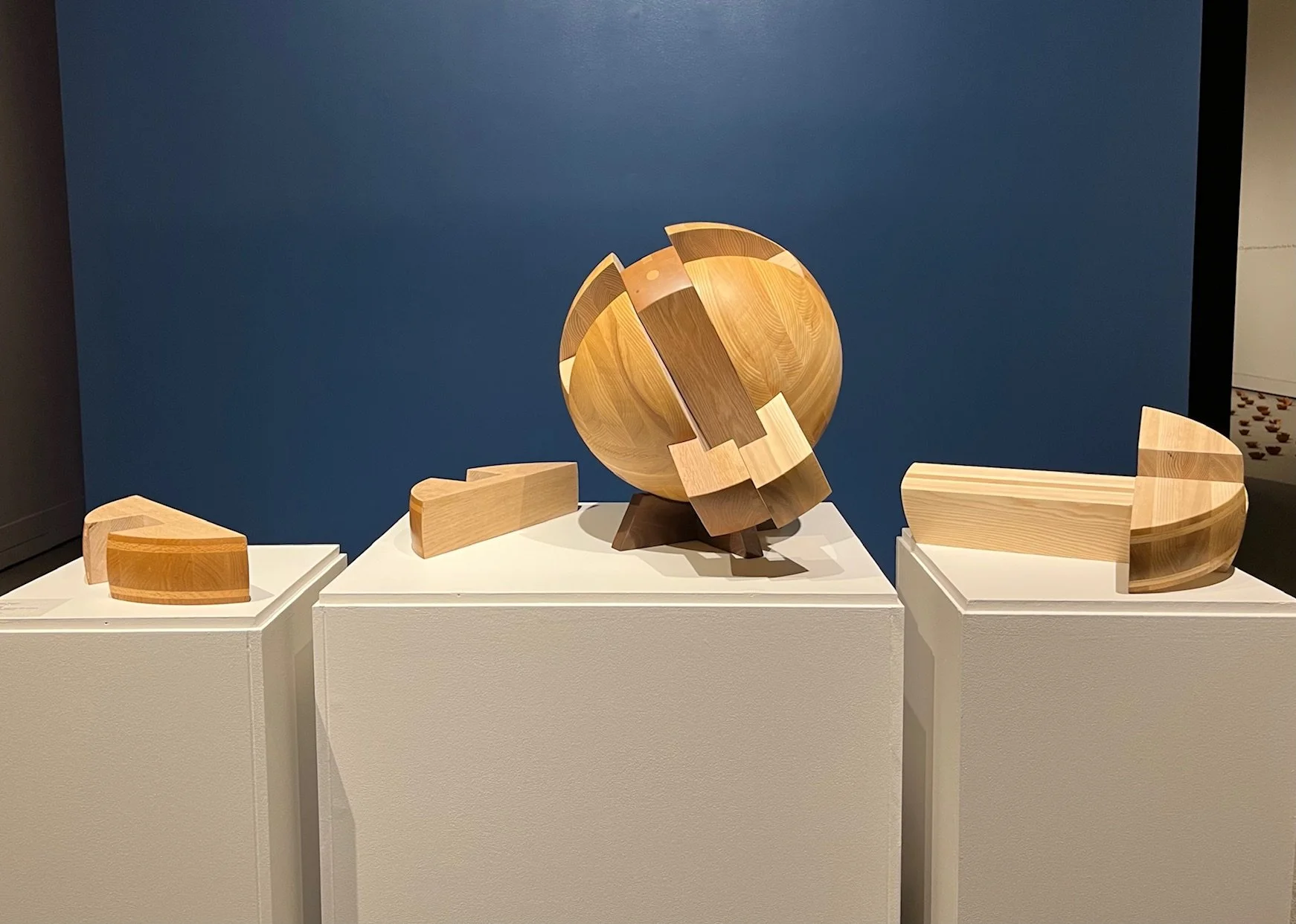   Peter Tucker  (Moose Jaw, SK)    Part Of    white oak, red oak, ash padauk  various dimensions  2011  Collection of the Artist 