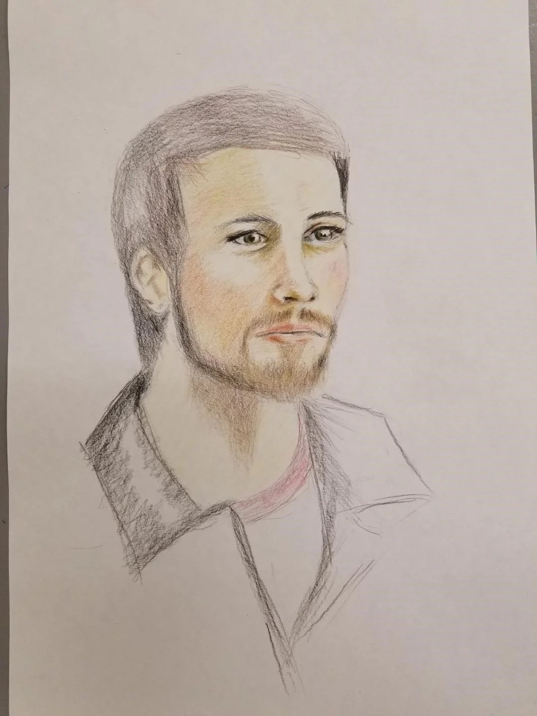 DRAWING PORTRAITS WITH PASTEL/PENCIL CRAYONS - 12 & up