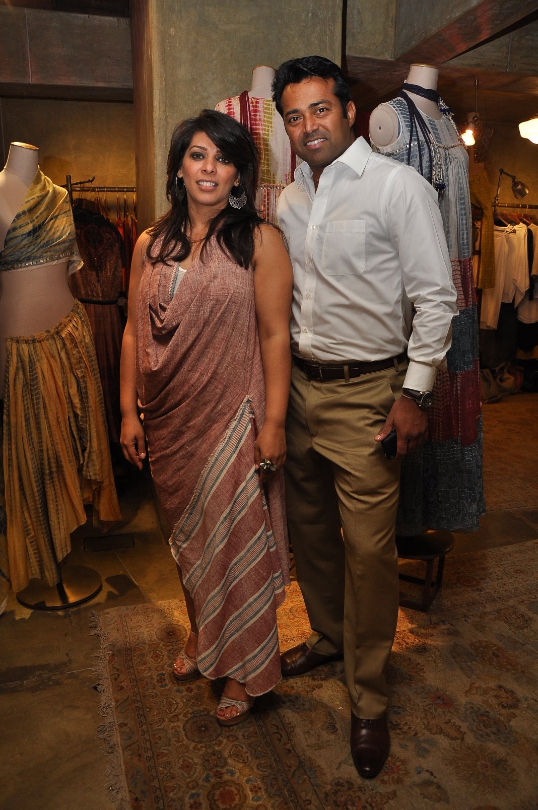 Urvashi Kaur and Leander Paes