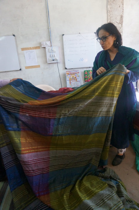 Designer Krishna Mehta at Maheshwar