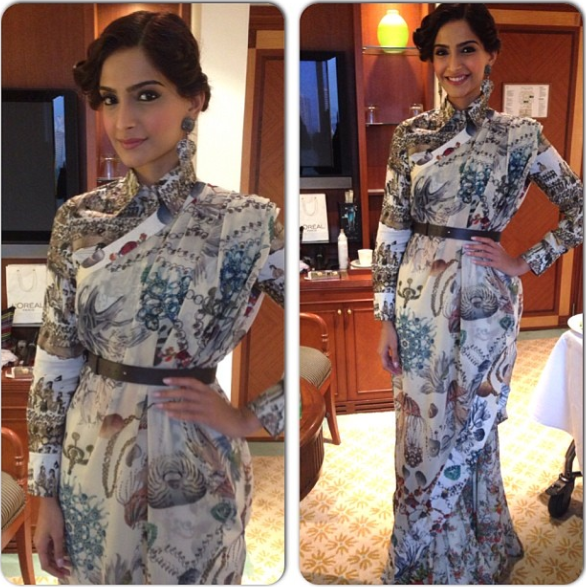 Sonam Kapoor in Anamika Khanna