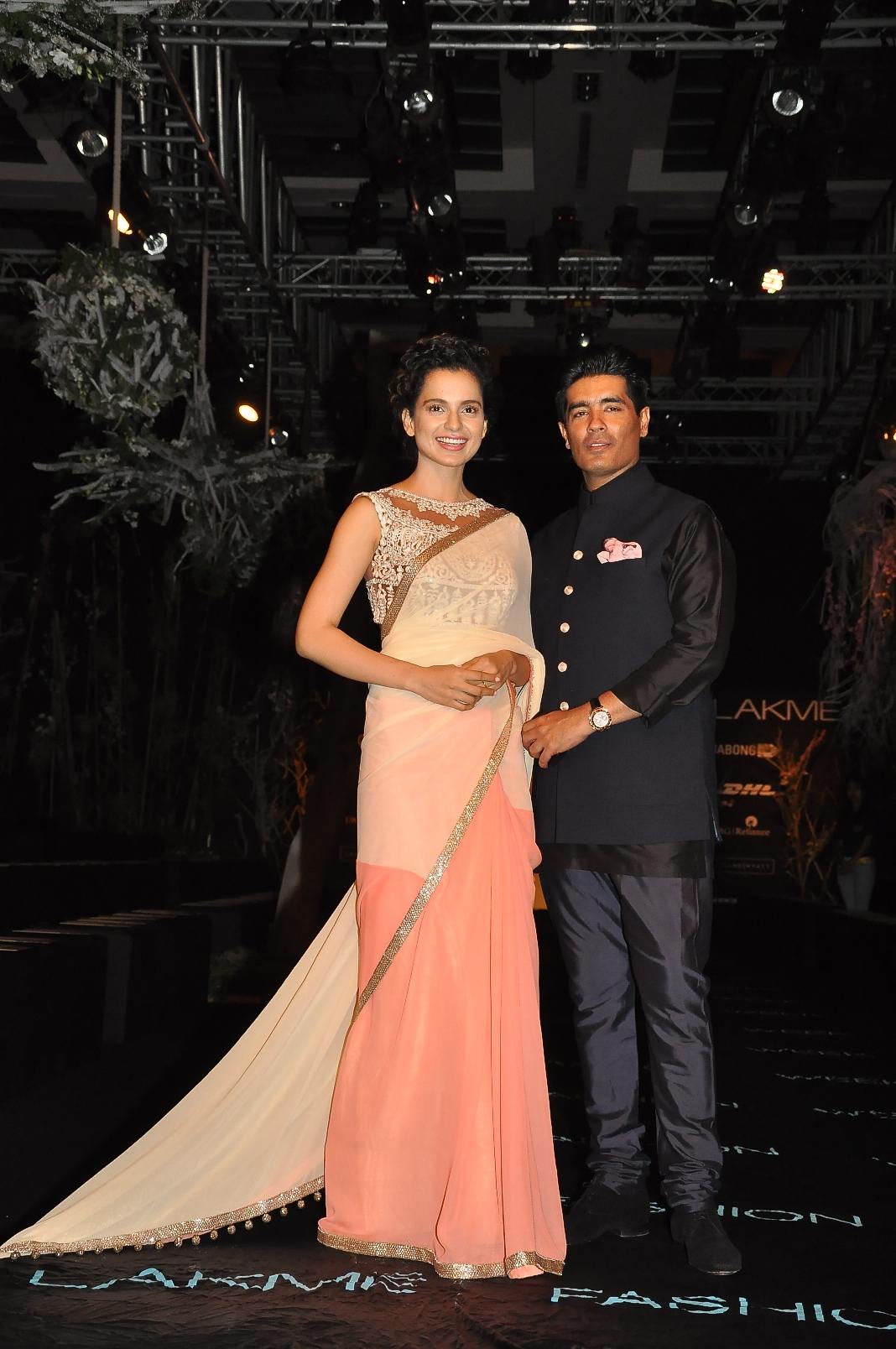 Kangana Ranaut and Manish Malhotra