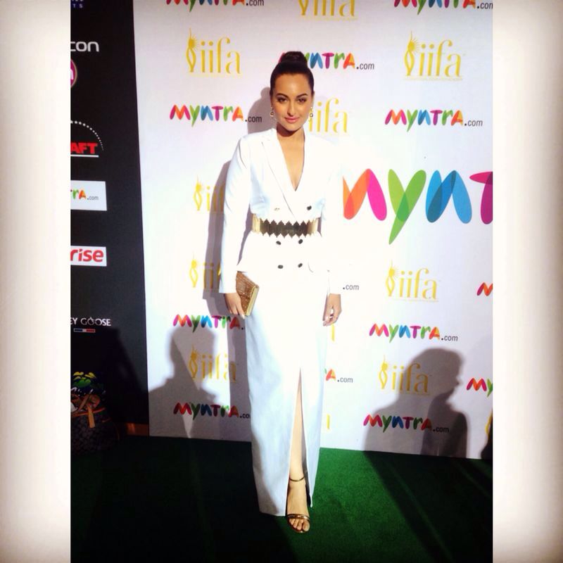 Sonakshi Sinha in Nikhil Thampi and Jimmy Choo