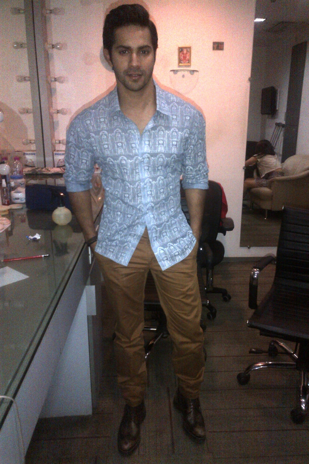 Varun Dhawan in Anju Modi