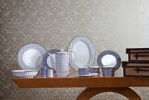 Platinum decorated Fine Bone Chinaware