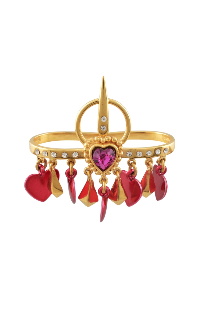 Crista Knuckle Ring