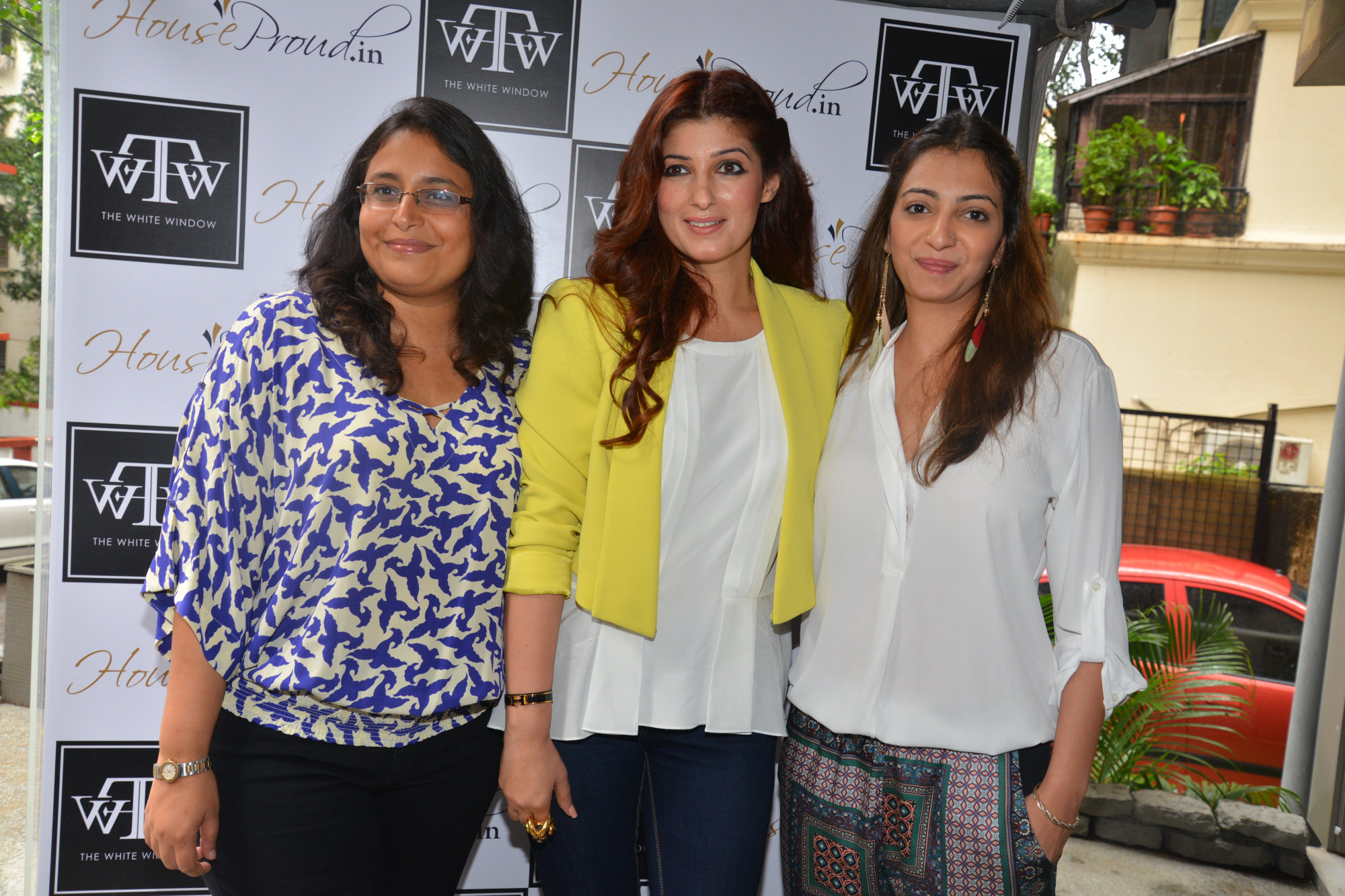 Sanvari Alagh Nair, Twinkle Khanna and Anjori Alagh